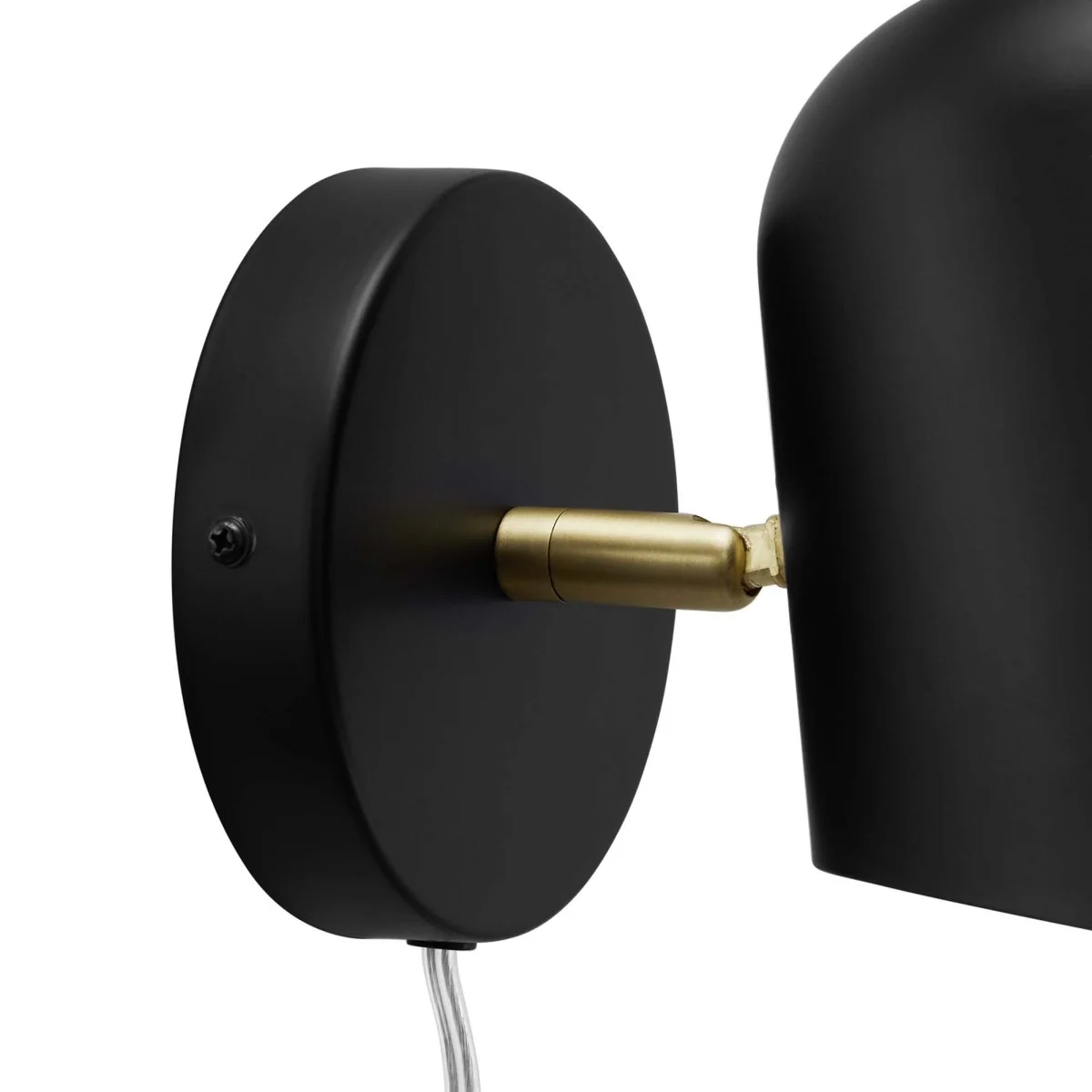 1-Light Swivel Wall Sconce – Adjustable Swiveling Wall Light Fixture for Hallway & Bedroom - Image 17