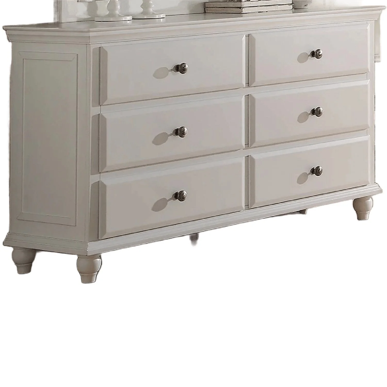 1 Piece Dresser Bedroom Furniture - White - Image 6