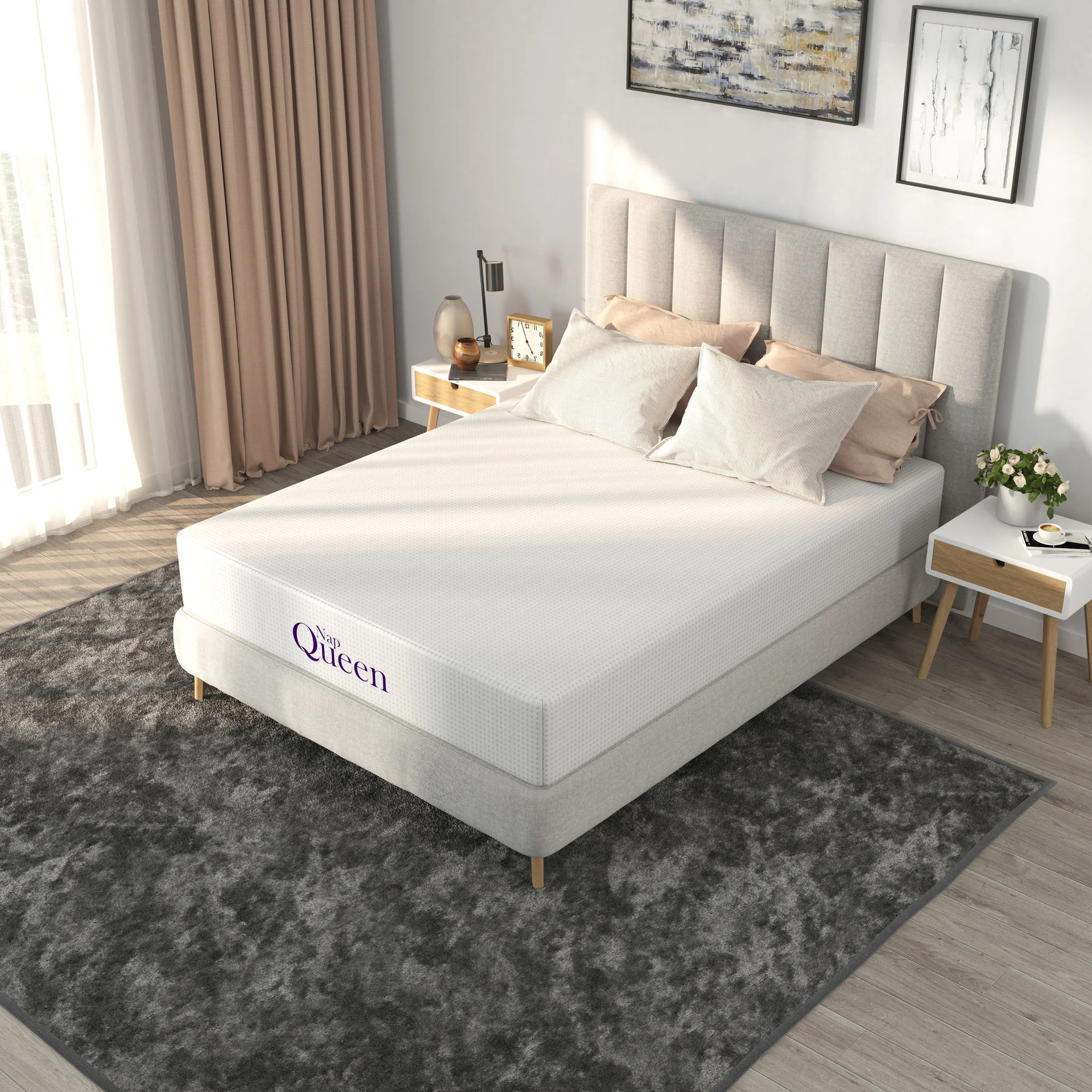 10" Charcoal Memory Foam Mattress - Image 6