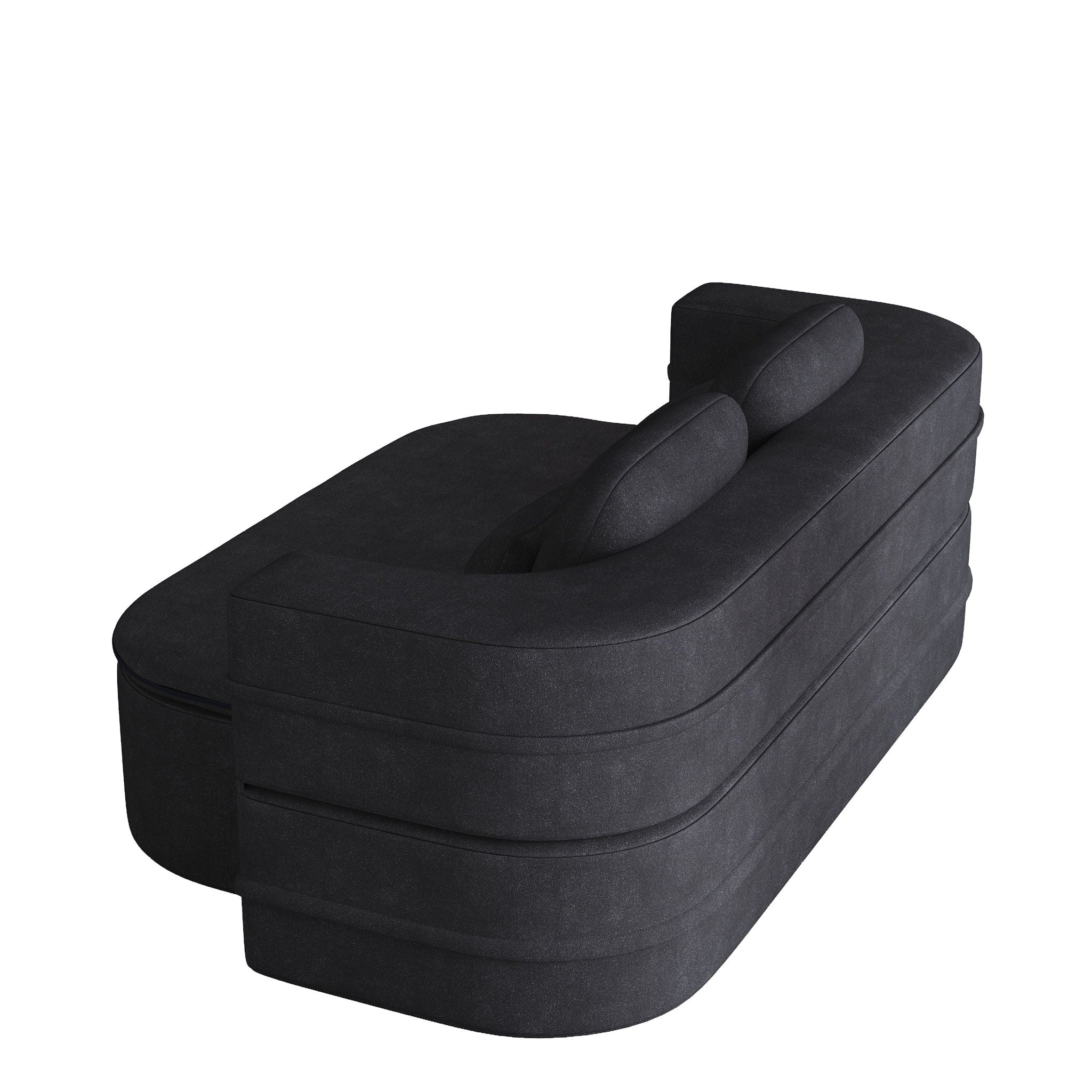 2 In 1 Foldable Sofa Bed With Multi Functional Blanket, Floor Lounge Sofa - Image 35