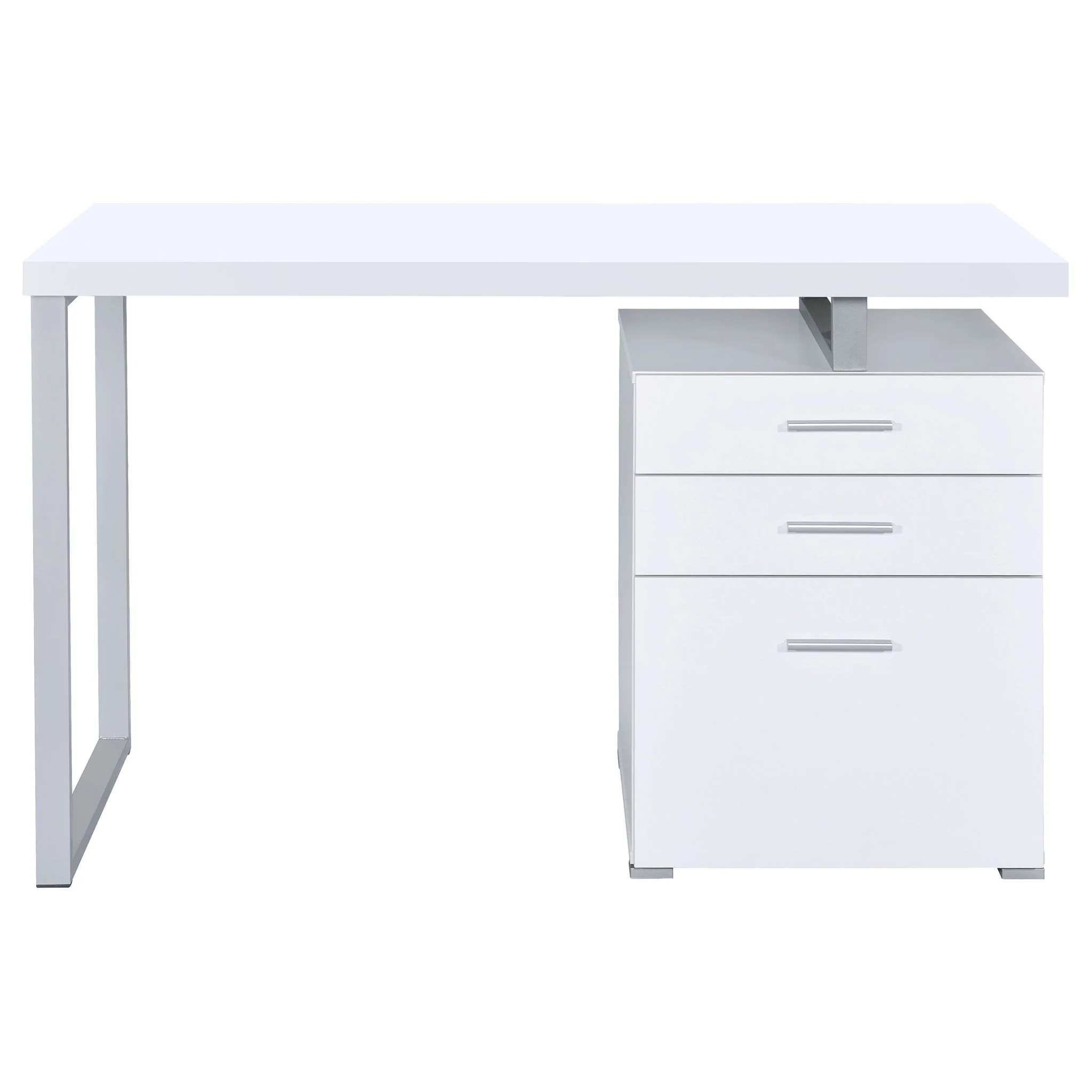 3 Drawer Reversible Office Desk - Image 12