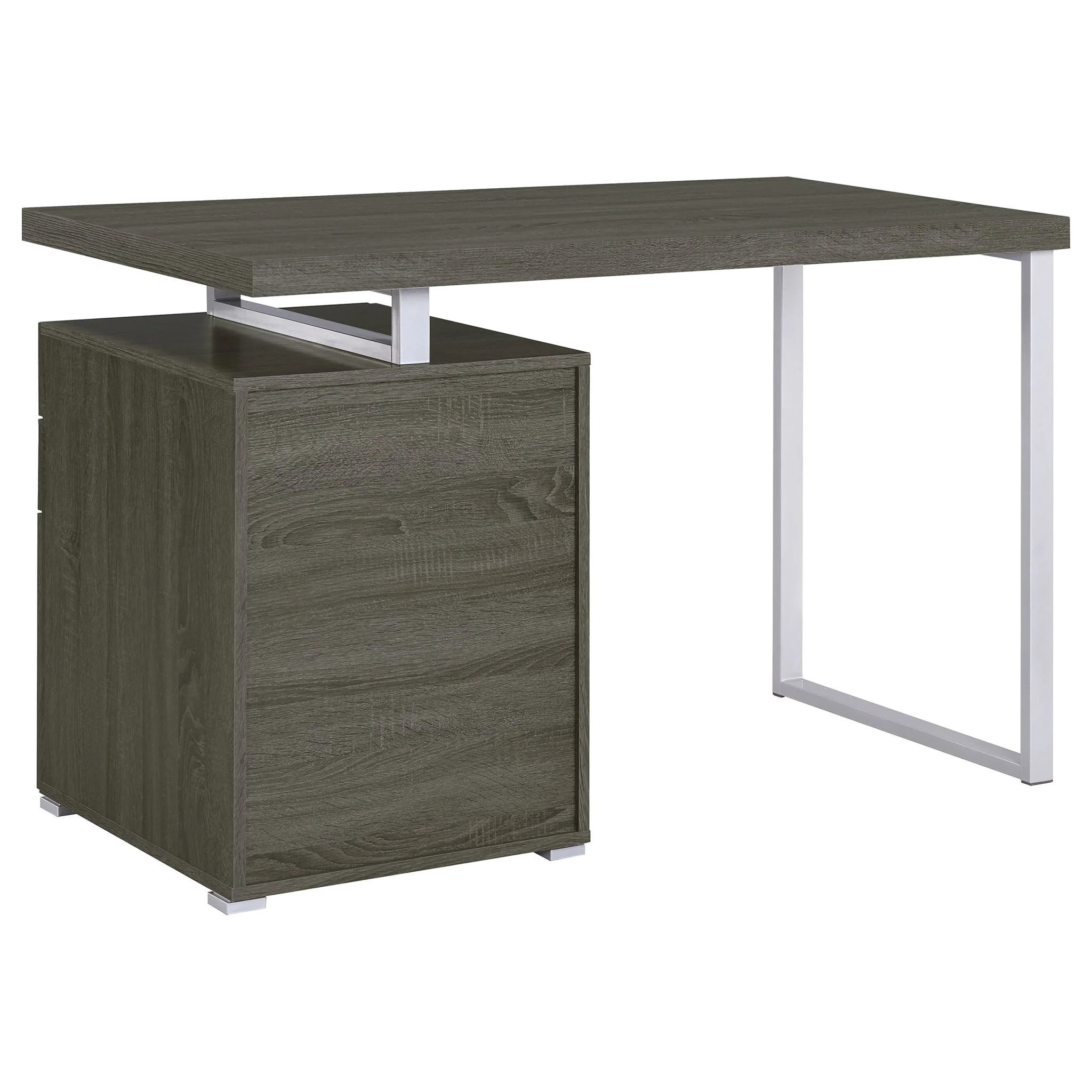 3 Drawer Reversible Office Desk - Image 13