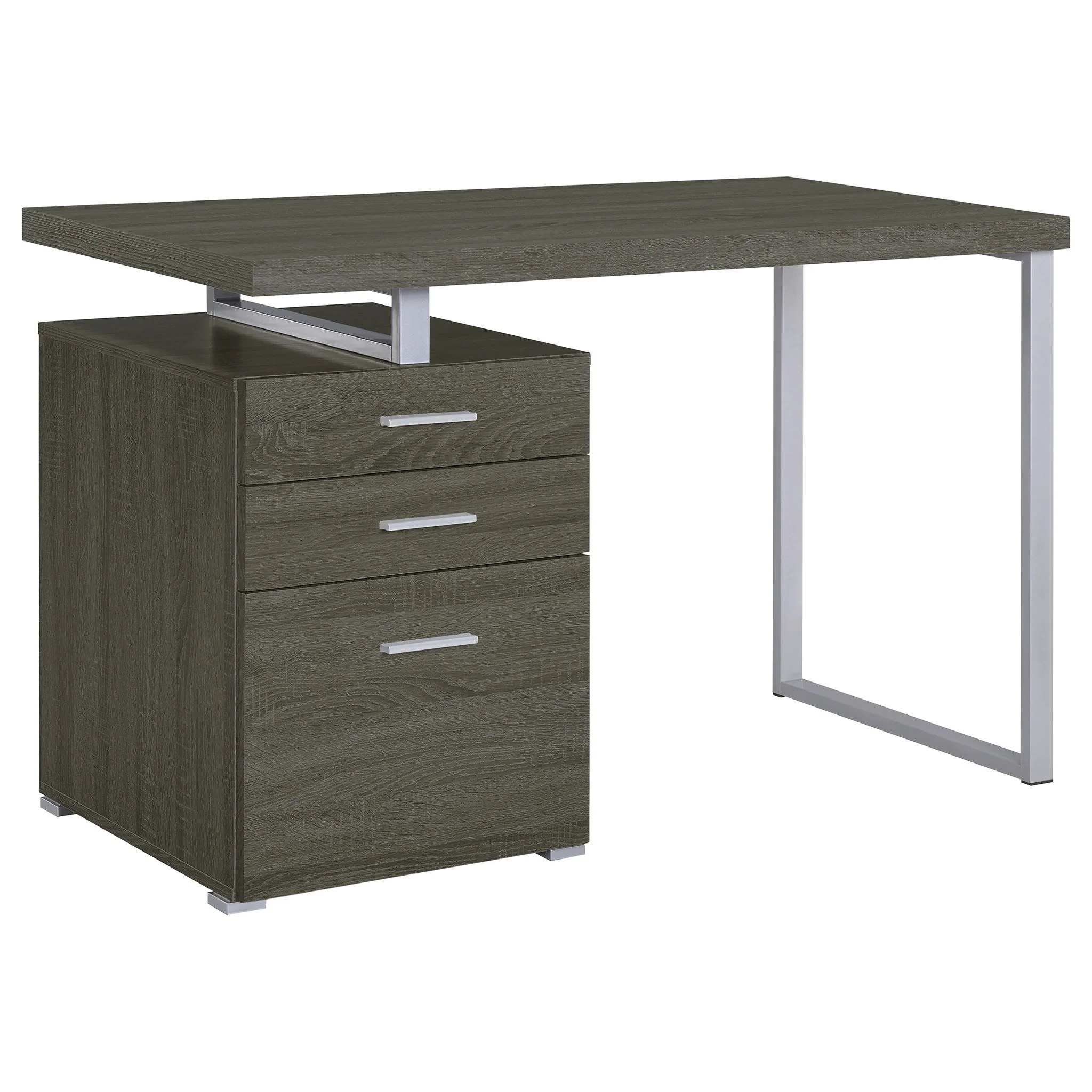 3 Drawer Reversible Office Desk - Image 17