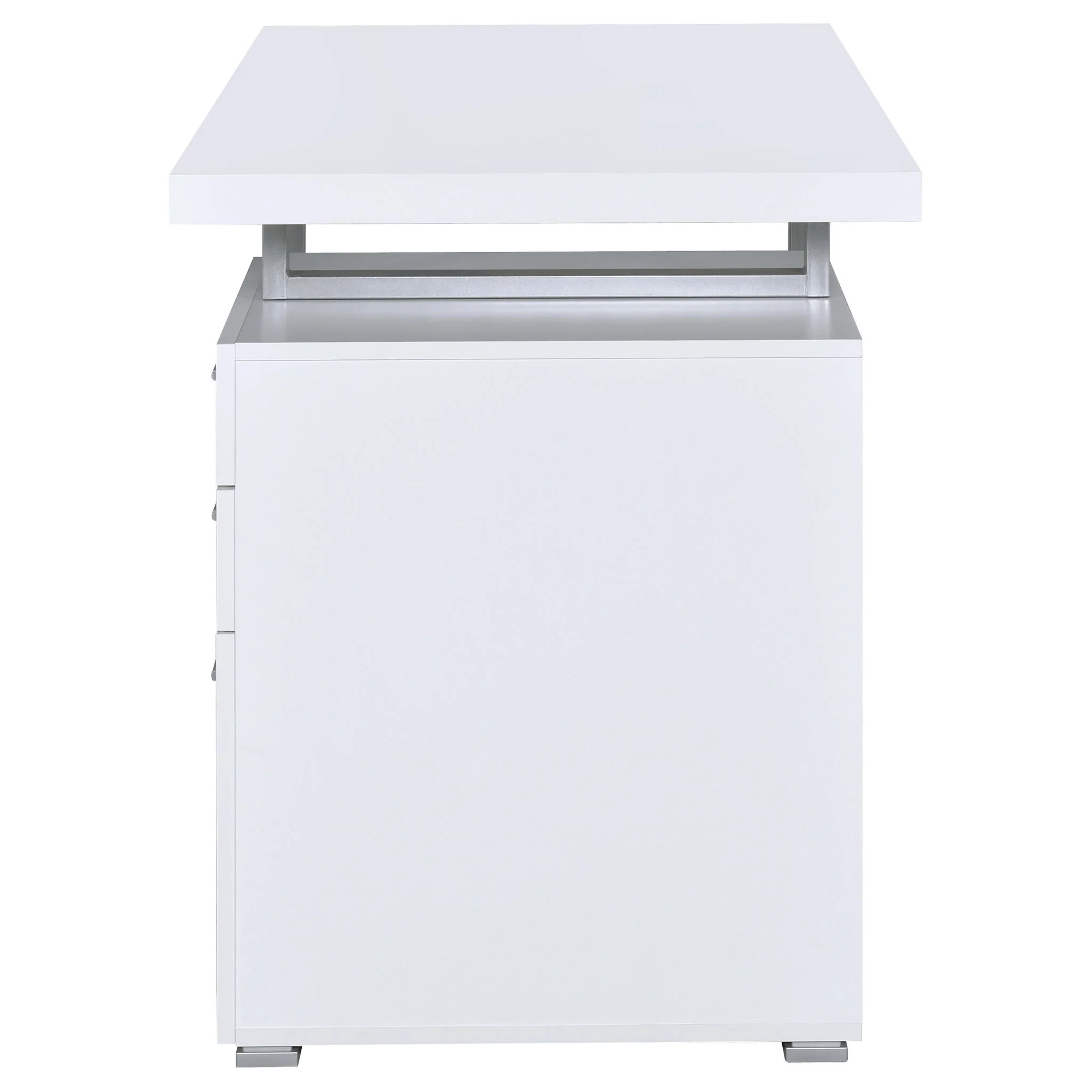 3 Drawer Reversible Office Desk - Image 5