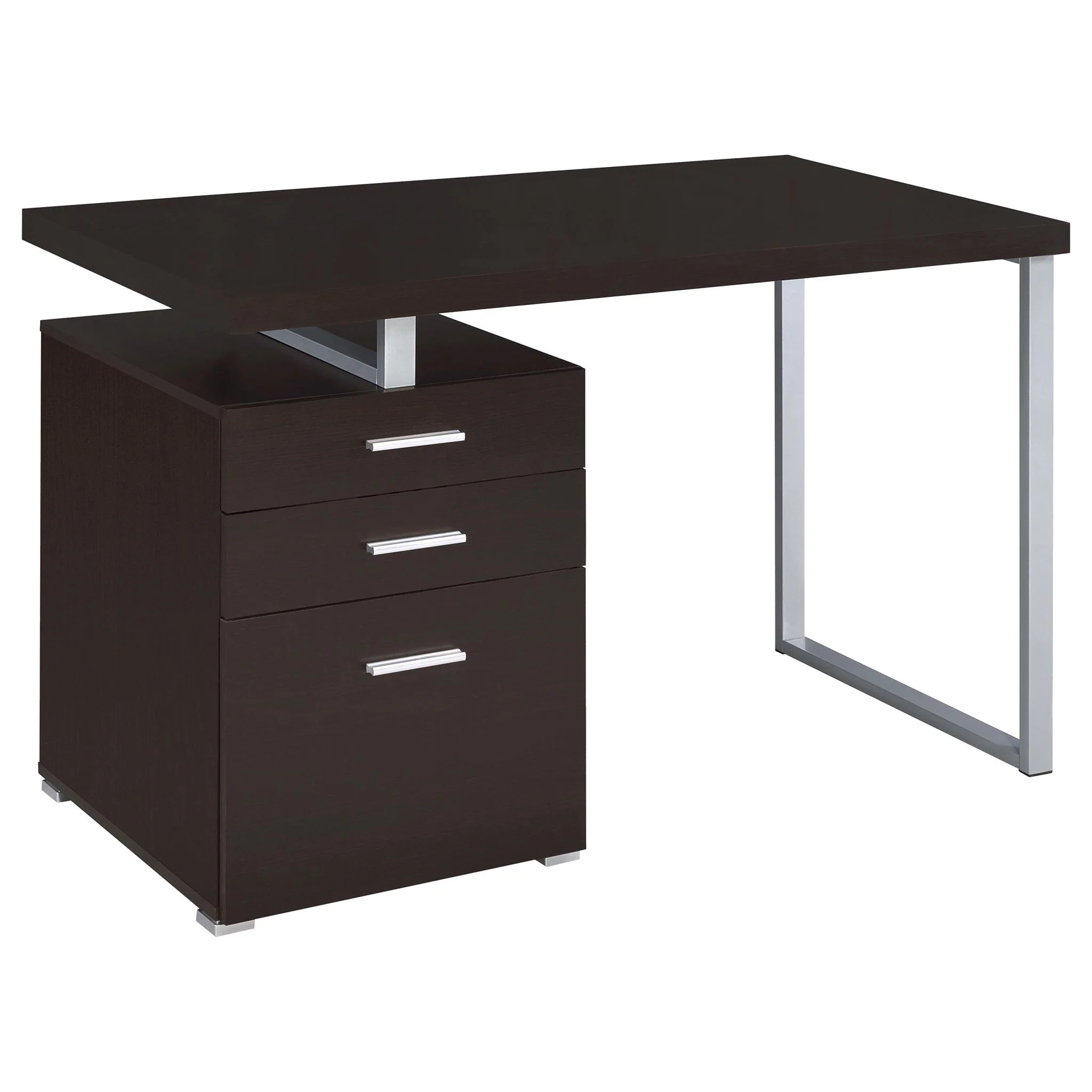 3 Drawer Reversible Office Desk - Image 8