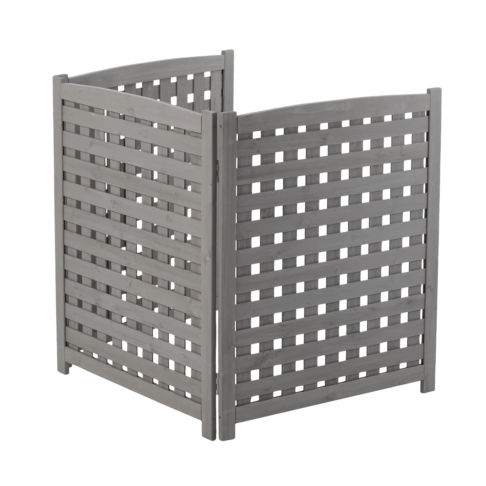 3 Panel Outdoor Air Conditioner Fence Screen - Image 11