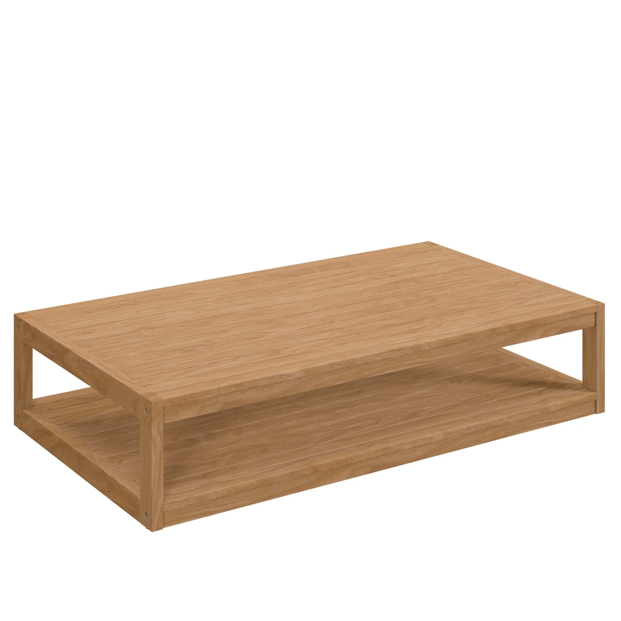 3-Piece Natural Teak Patio Furniture Set with Cushions for Patio & Deck - Image 21