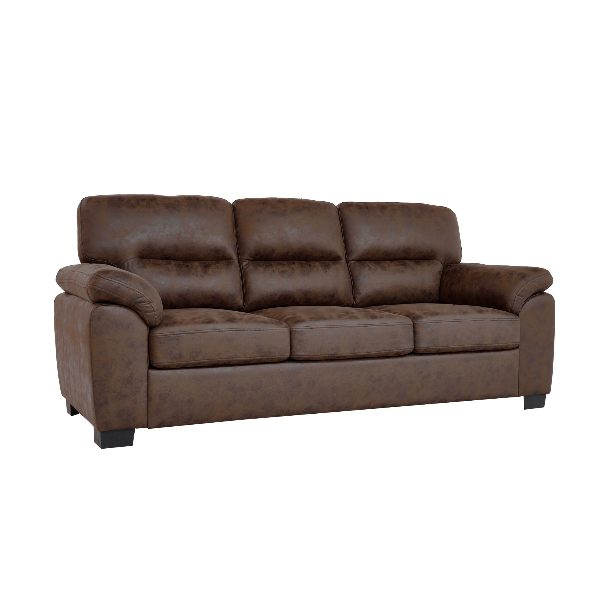 3 Seater Sofa With Padded Armrests And Triangular Leg - Image 22