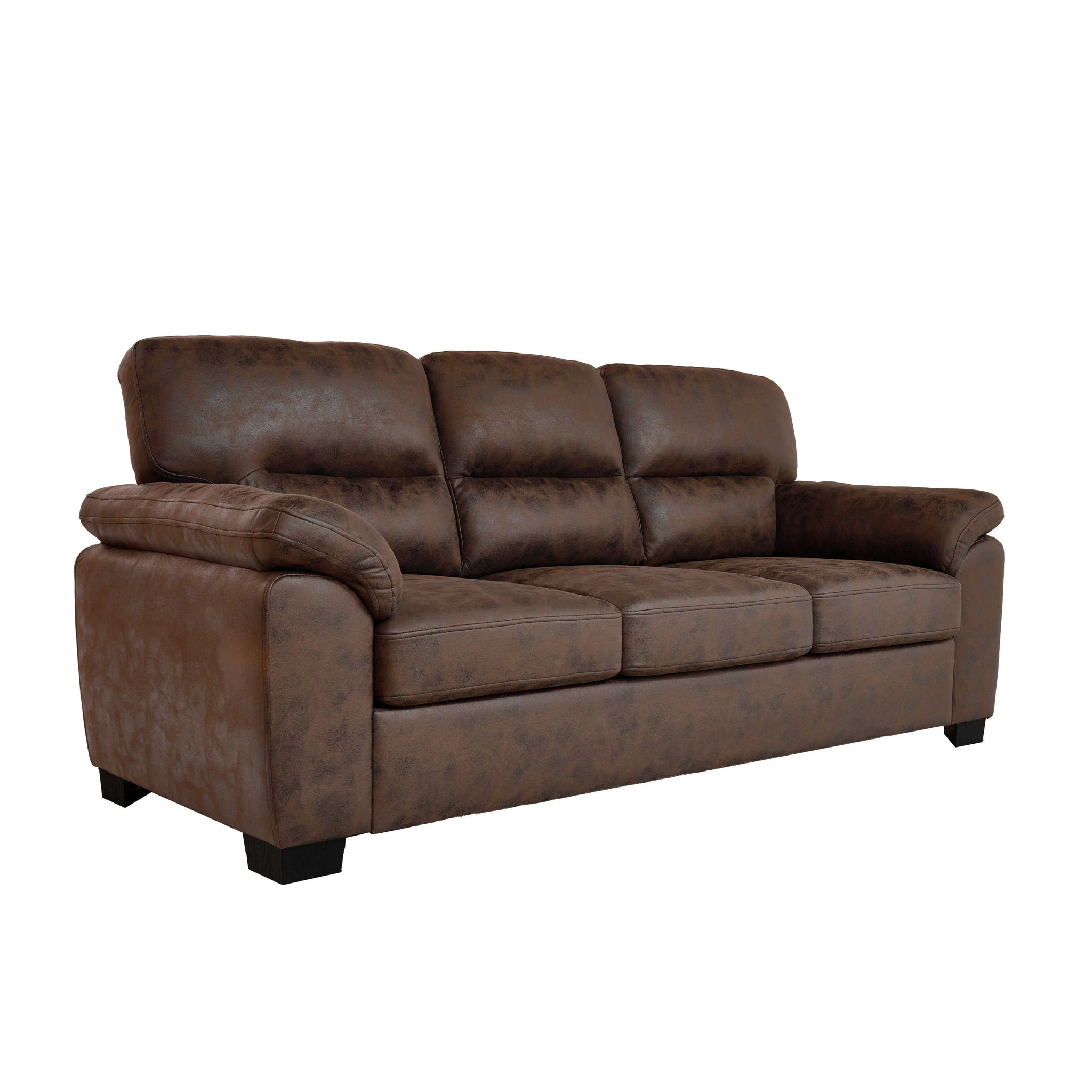 3 Seater Sofa With Padded Armrests And Triangular Leg - Image 44