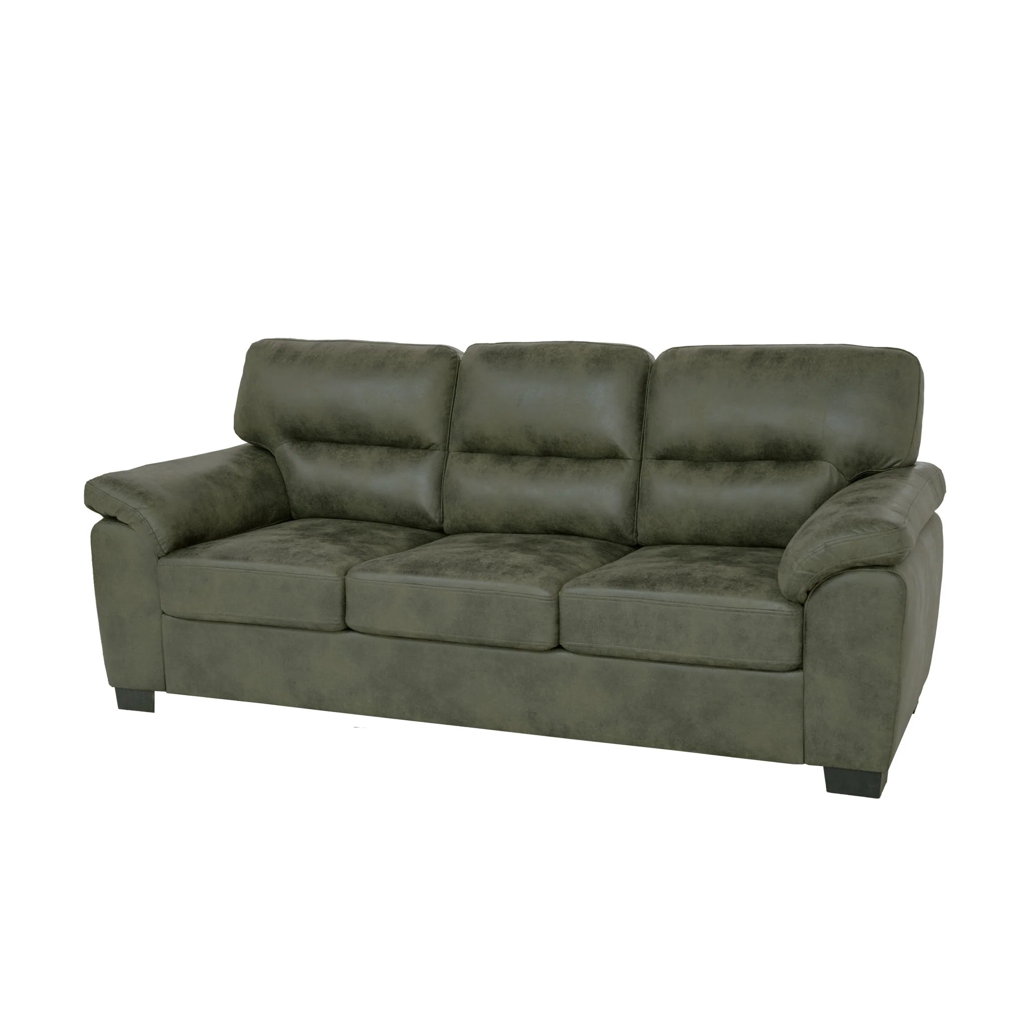 3 Seater Sofa With Padded Armrests And Triangular Leg - Image 47