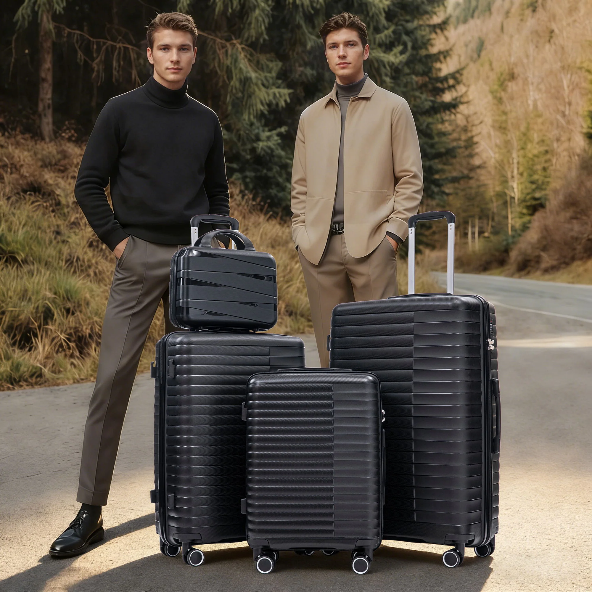 4 Piece Luggage Set, Combination Lock - Image 10