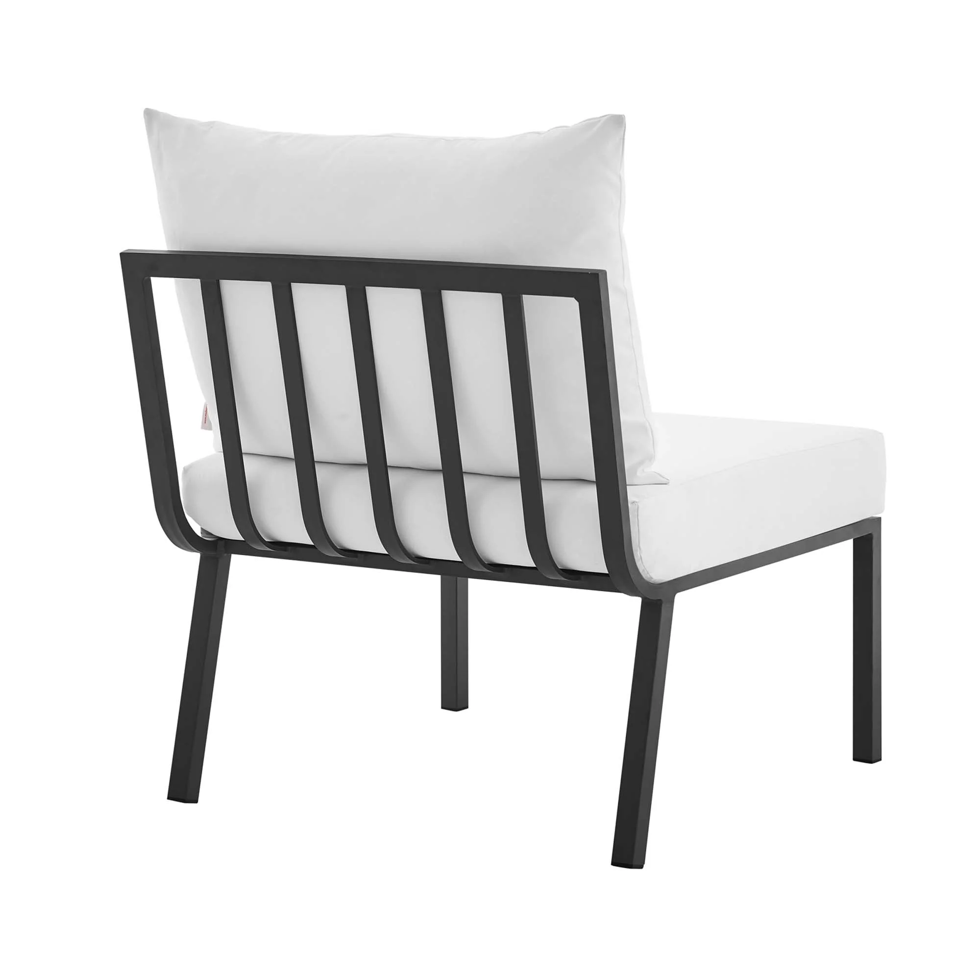 5-Piece Aluminum Outdoor Patio Sofa Set, Modular Sectional Seating with Cushions - Image 41