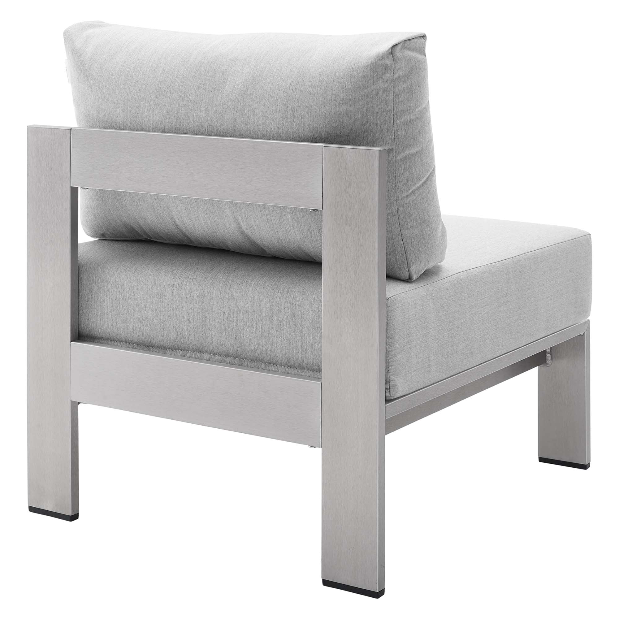 5-Piece Aluminum Outdoor Sectional Sofa Set with Sunbrella Fabric, Weather-Resistant - Image 28