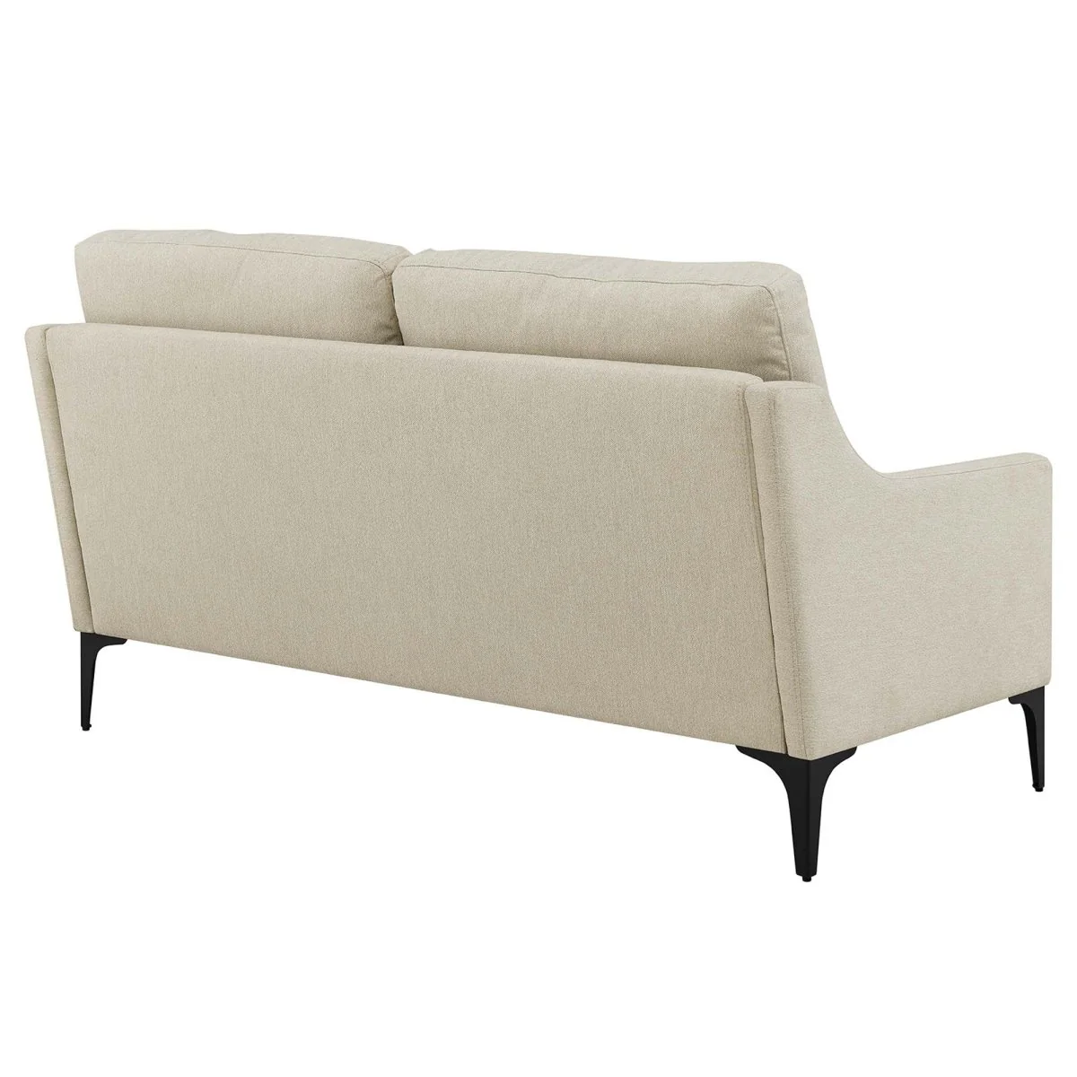 59-Inch Corland Upholstered Fabric Loveseat - Image 4