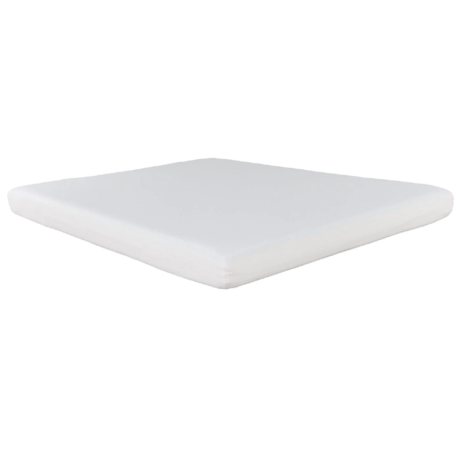 6" Firm Gel Memory Foam Mattress In A Box, Soft Double Layered Mattress Bed - White - Full