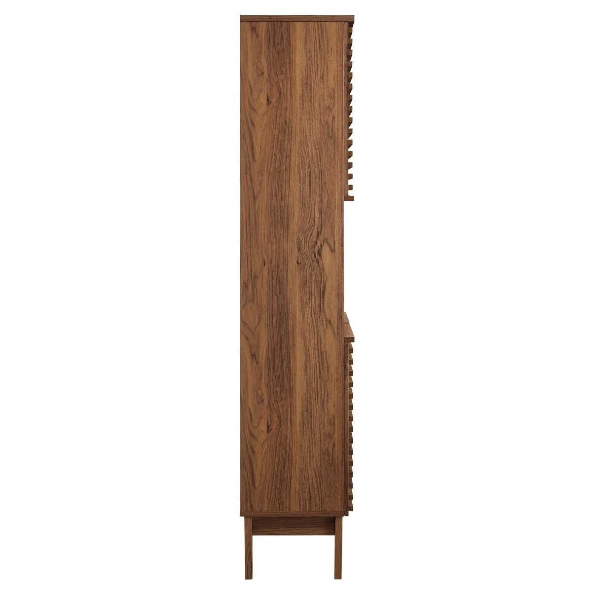 63" Mid-Century Tall Bathroom Storage Cabinet with Adjustable Shelves and Drawers - Image 5