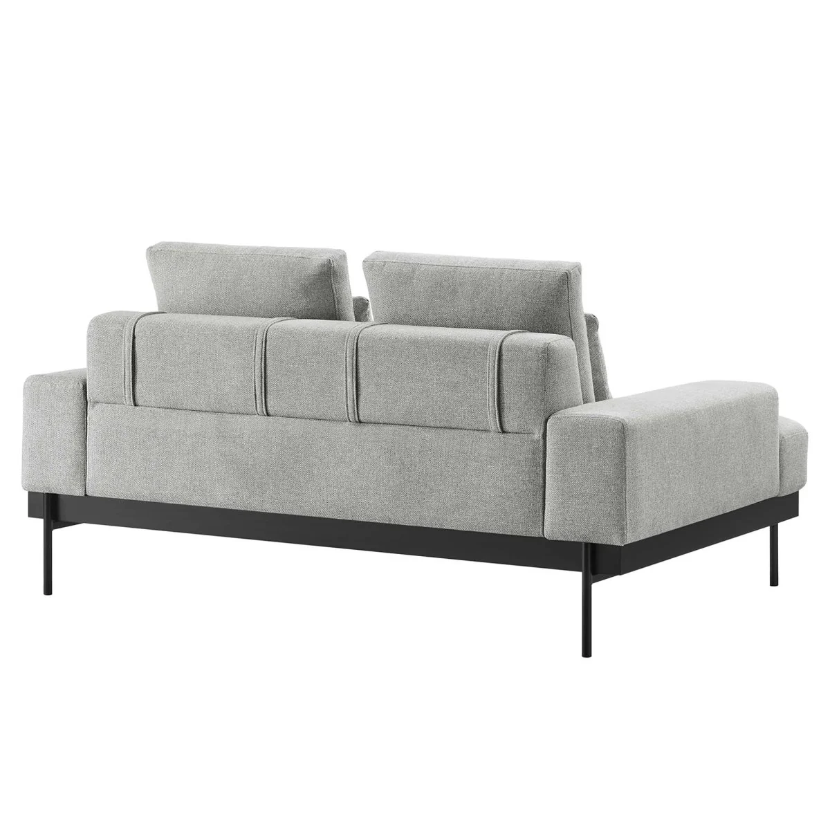 68 Inch Modern Upholstered Fabric Loveseat - Image 10
