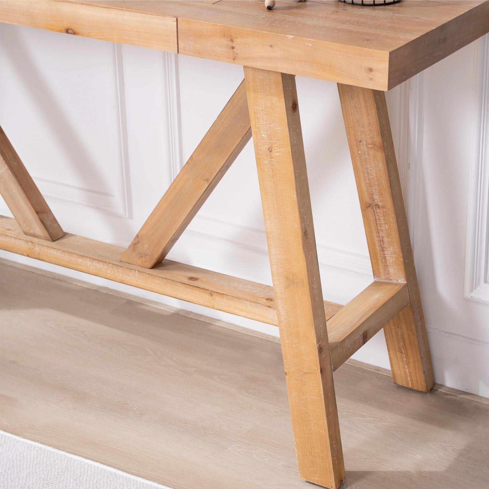 A-Frame Console Table - Natural - Image 2
