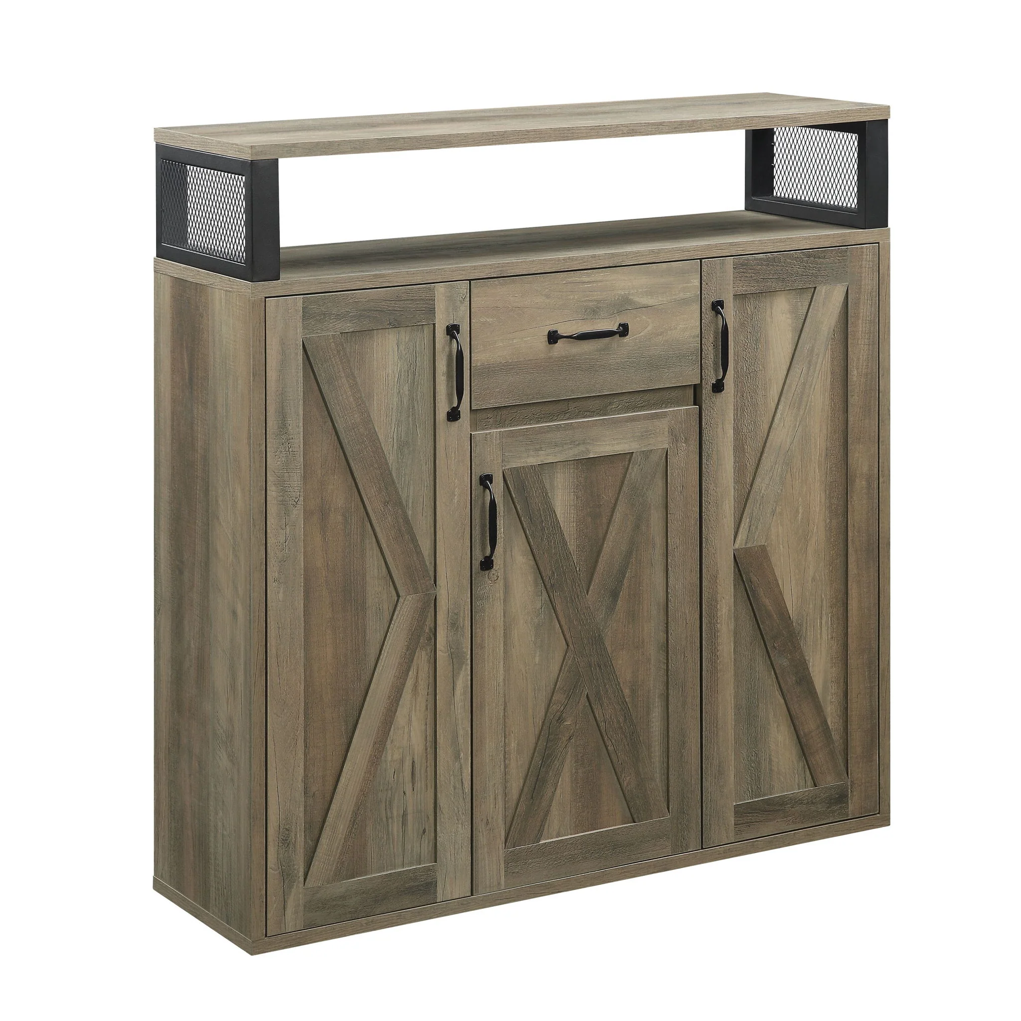 Abiram - Rustic Server - Oak - Image 5