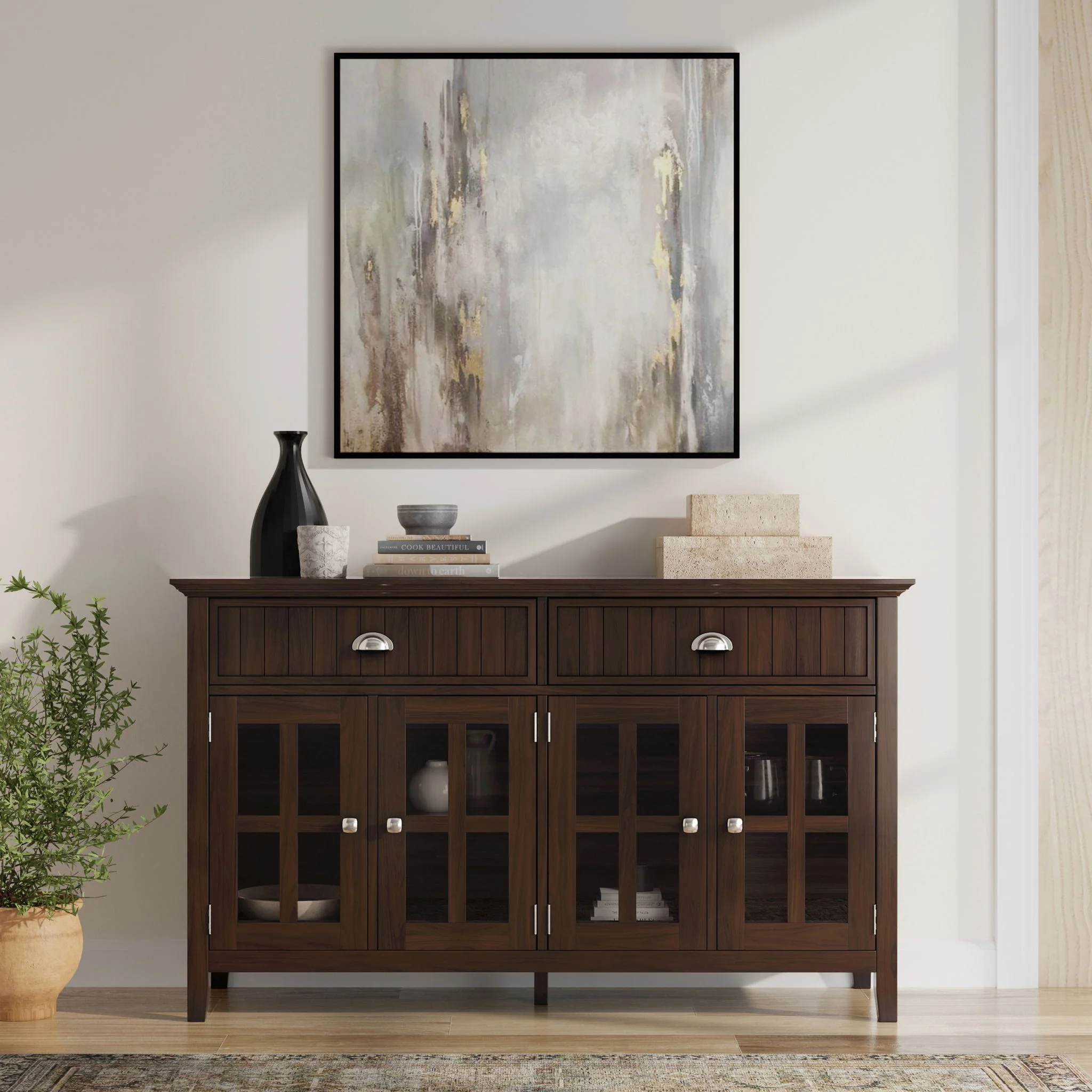 Acadian - Large Sideboard Buffet - Brown - Image 3
