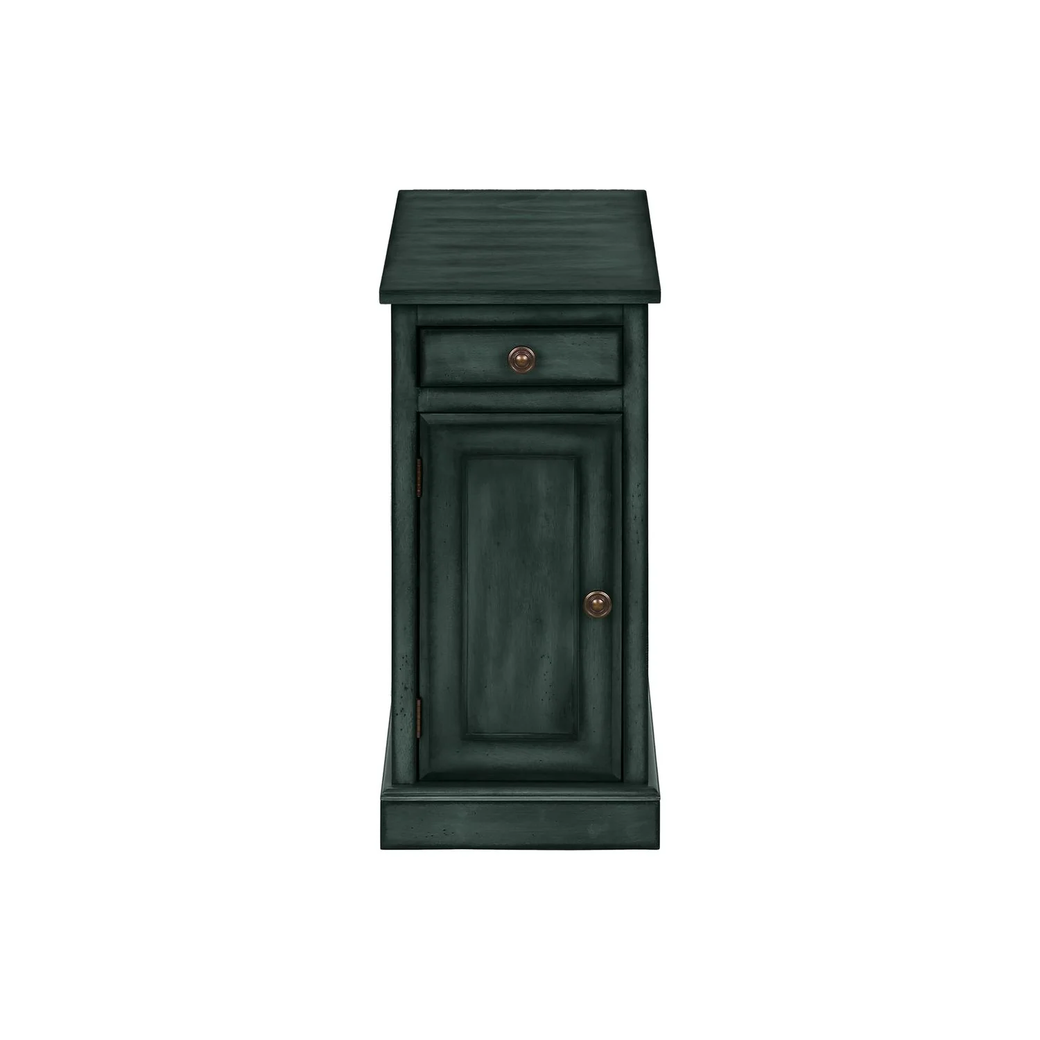 Accent Table With Storage Drawer For Living Room - Blue - Image 3