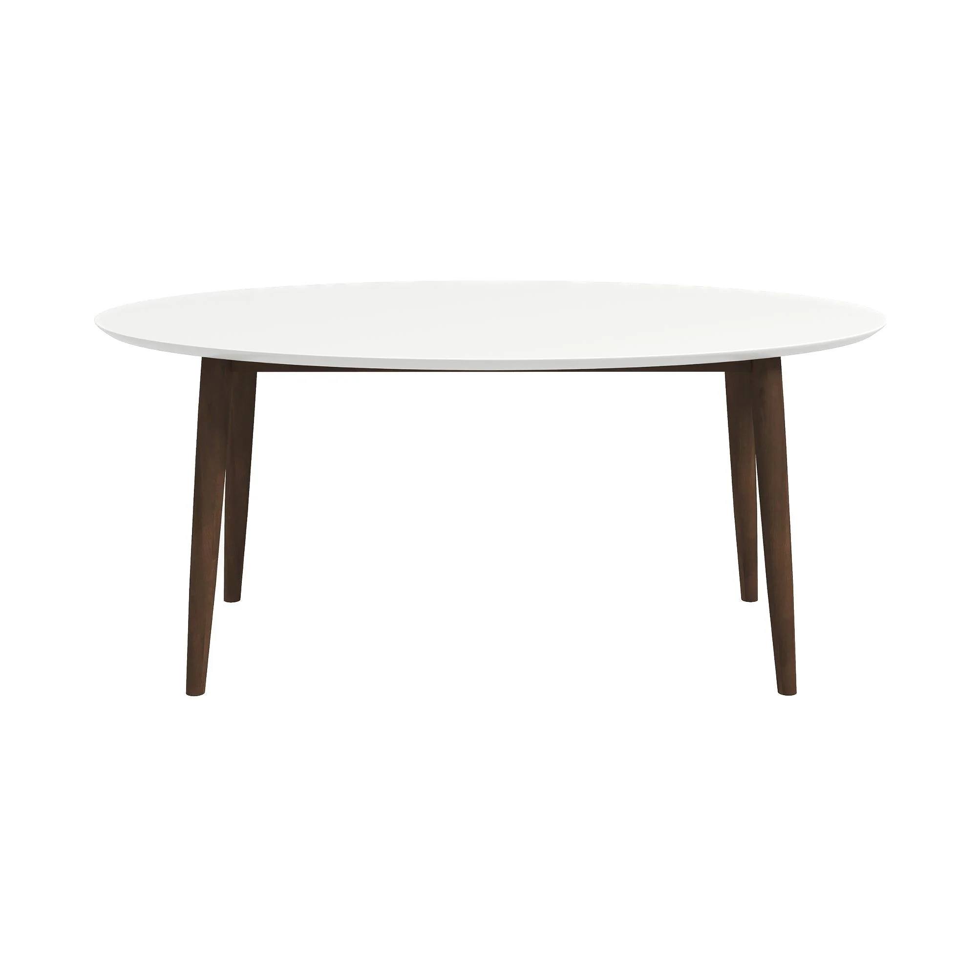 Ada - Oval Dining Table And 4 Side Chairs - White - Image 5