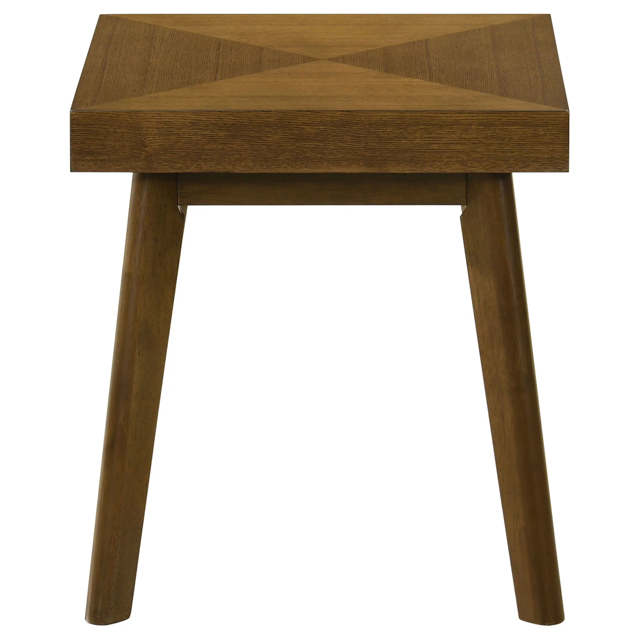 Aidan - 2 Piece Square Coffee And End Table Set - Walnut - Image 2