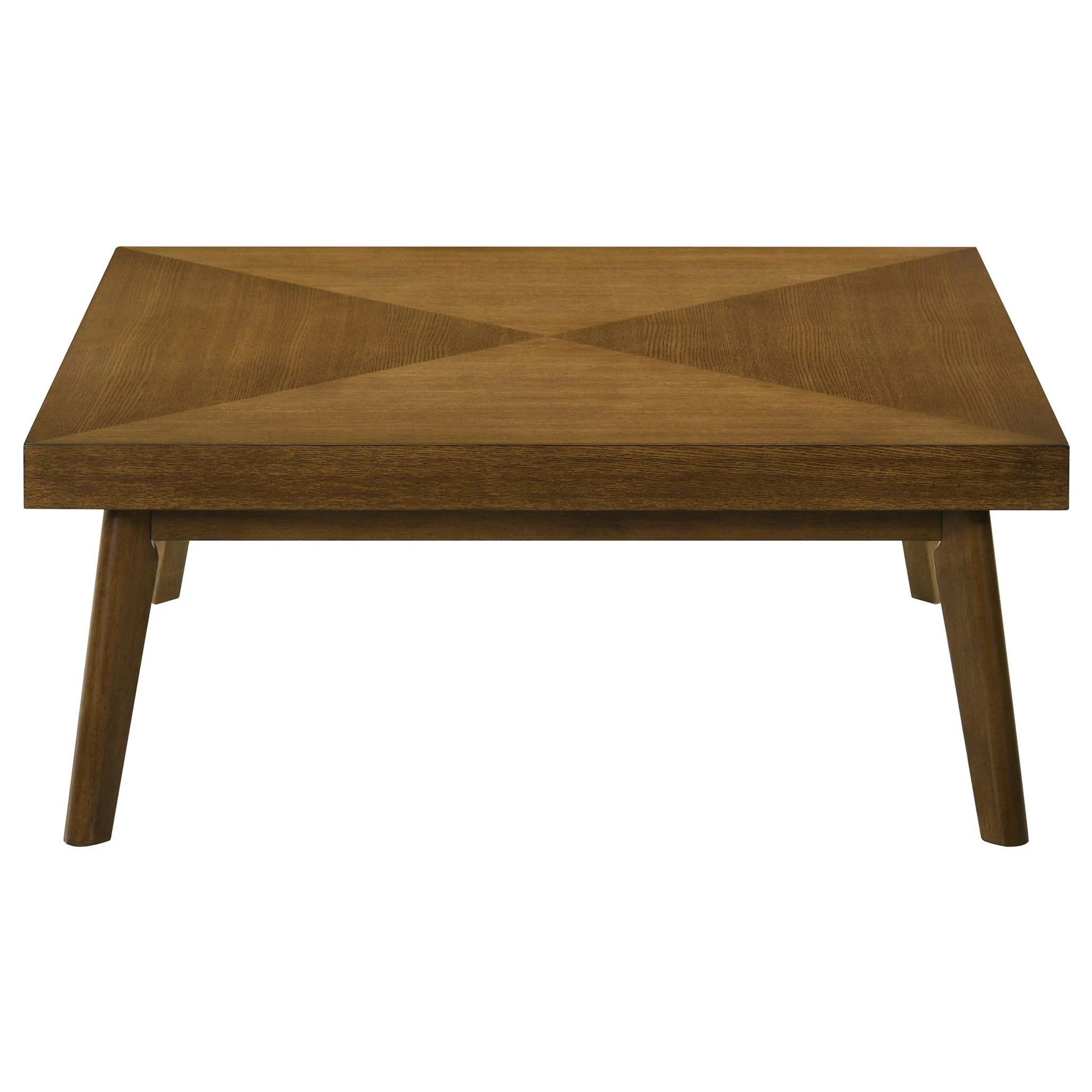 Aidan - 2 Piece Square Coffee And End Table Set - Walnut - Image 6