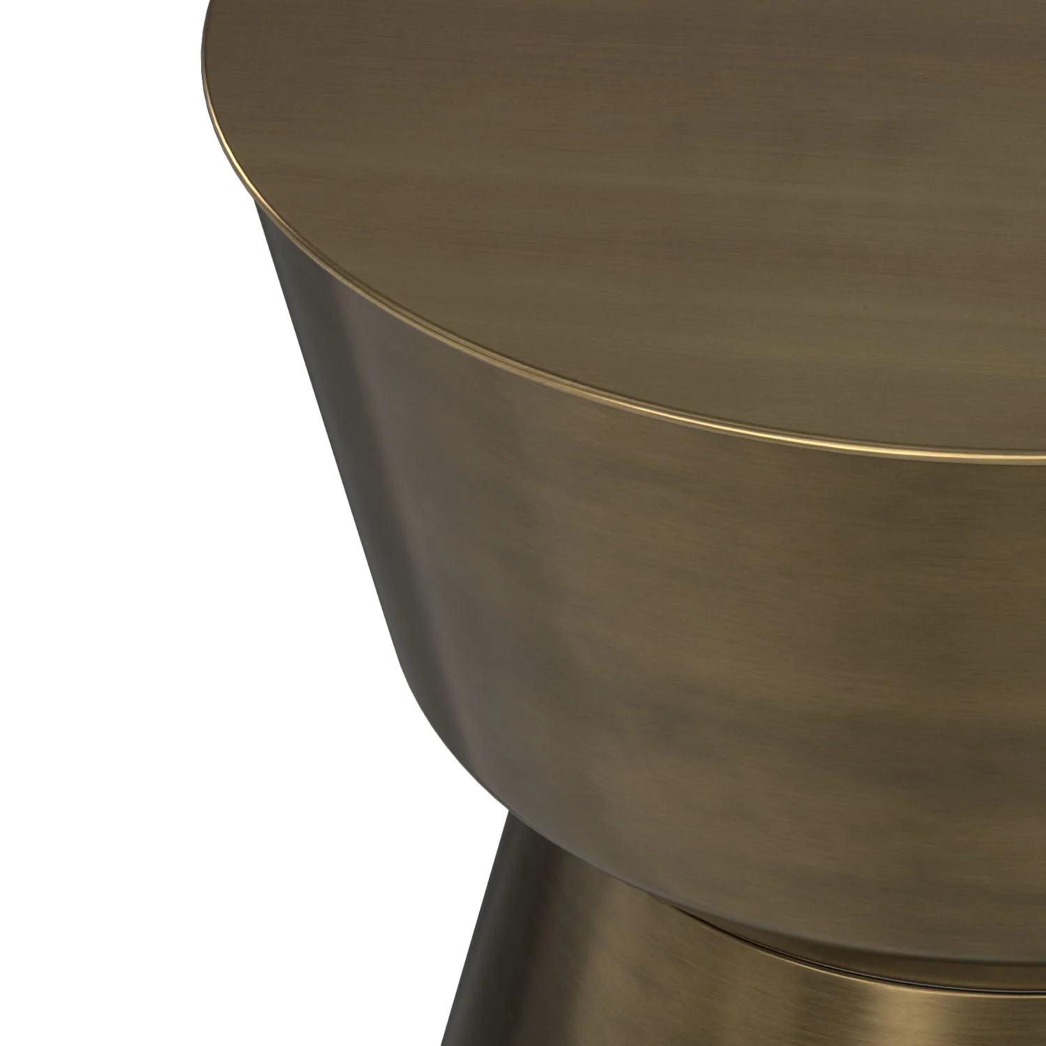 Allegra - Side Table - Antique Brass - Image 3