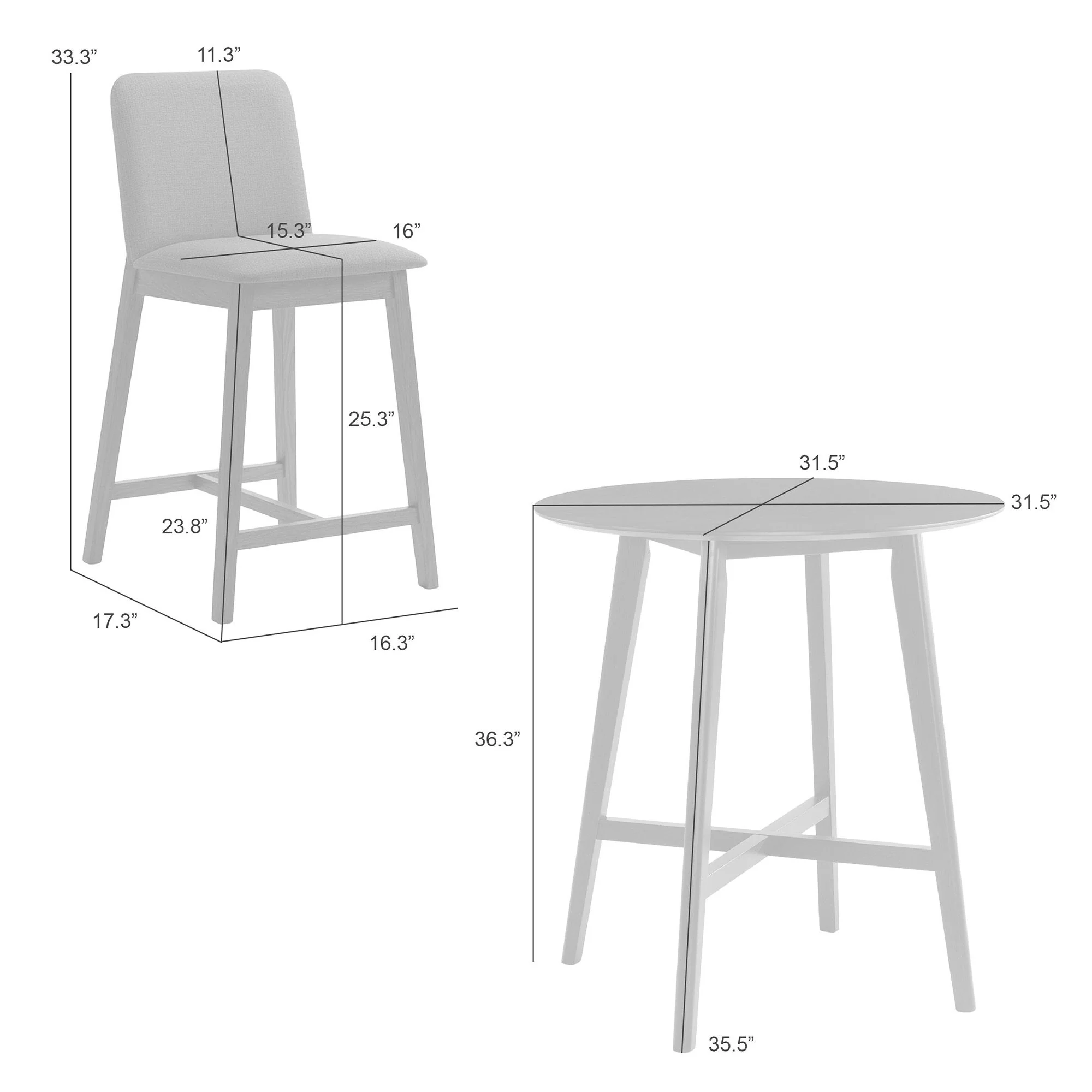 Allin - Wood Bar Set - Image 21