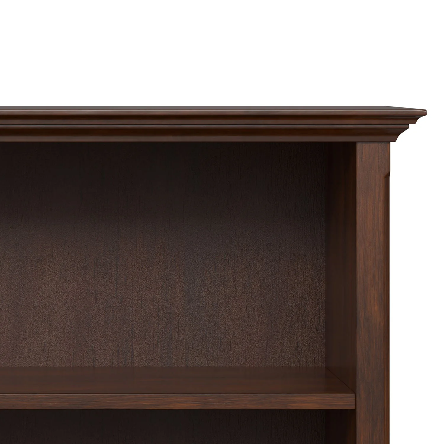 Amherst - 2 Shelf Bookcase - Brown - Image 5