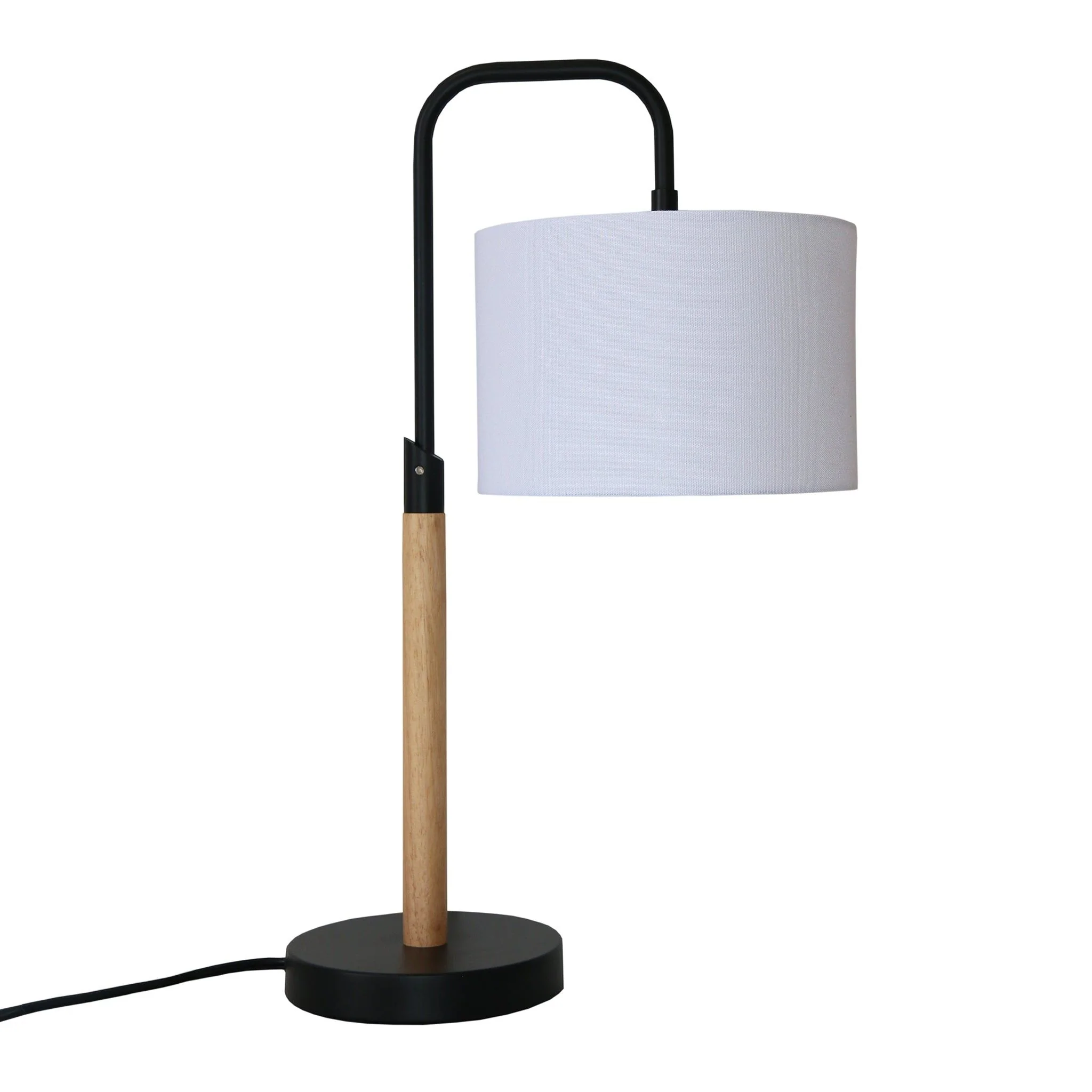 Arcus Paniz - Desk Lamp With Cylinder Shade - Black - Image 8