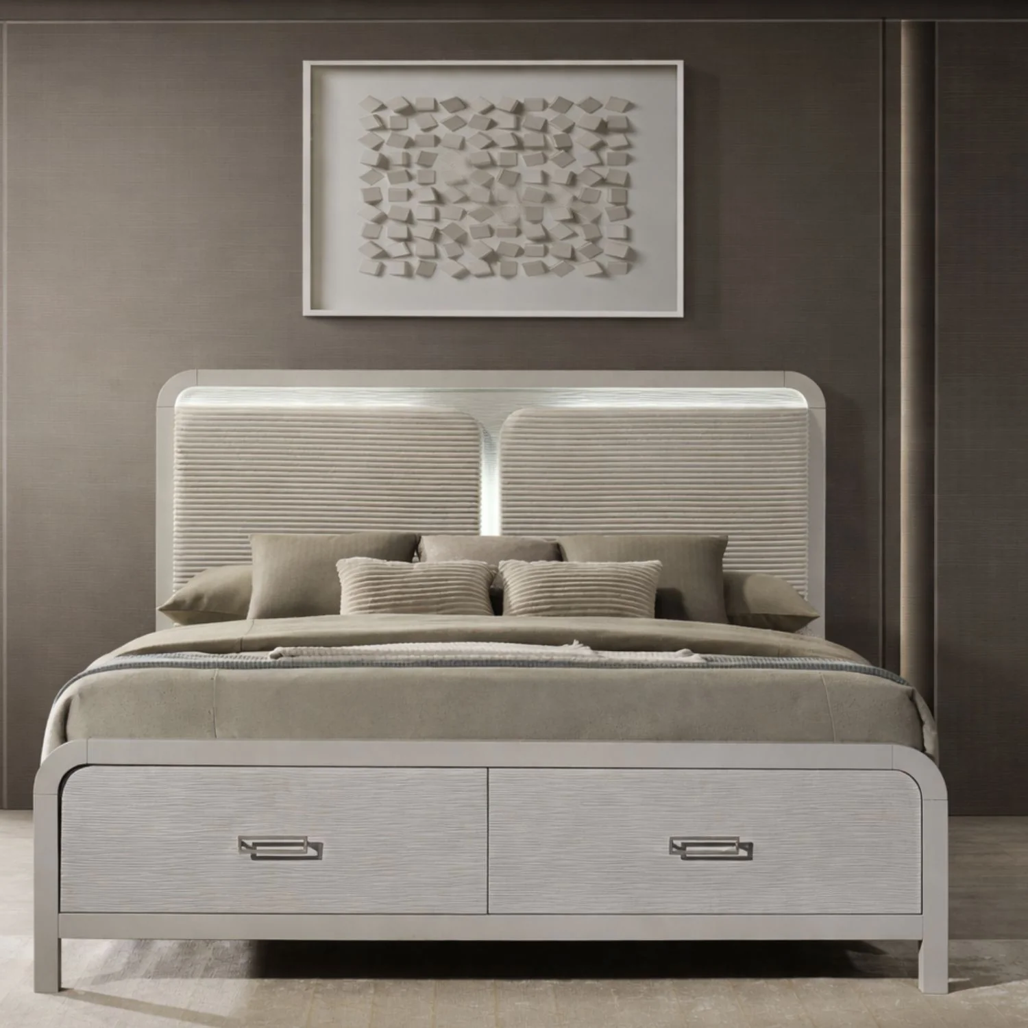 Aria - Bed With Storage Drawers - Image 3