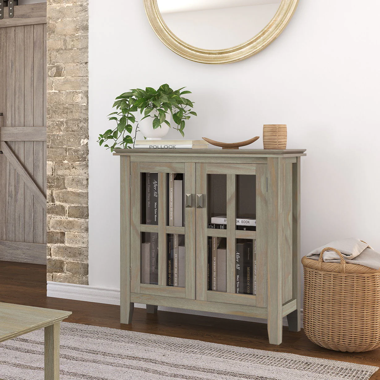 Artisan - Handcrafted Low Storage Cabinet - Image 24