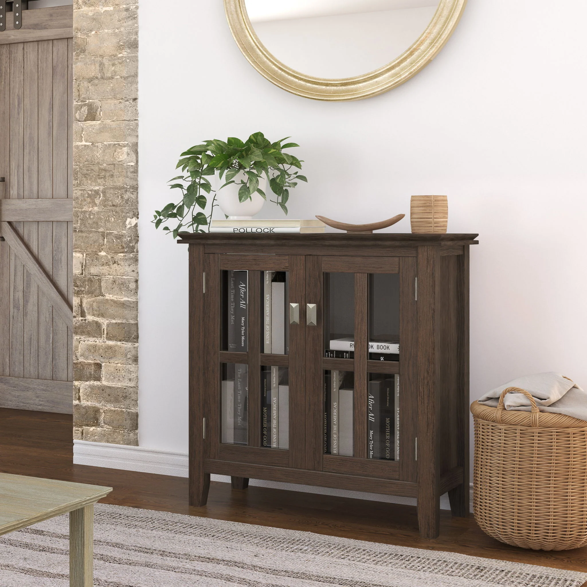 Artisan - Handcrafted Low Storage Cabinet - Image 5