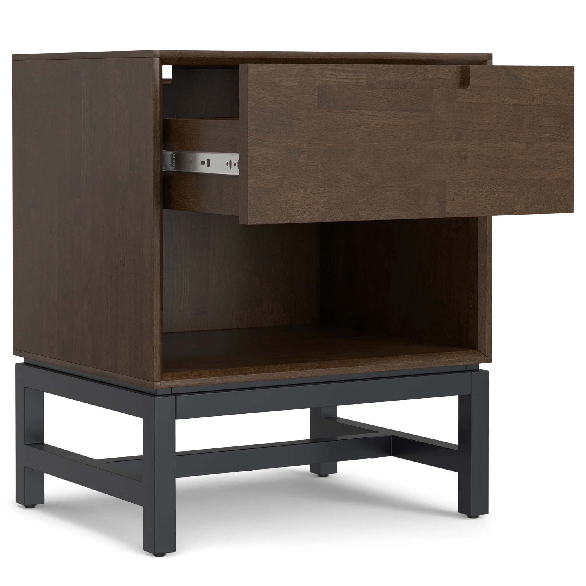 Banting - Nightstand - Walnut Brown - Image 2