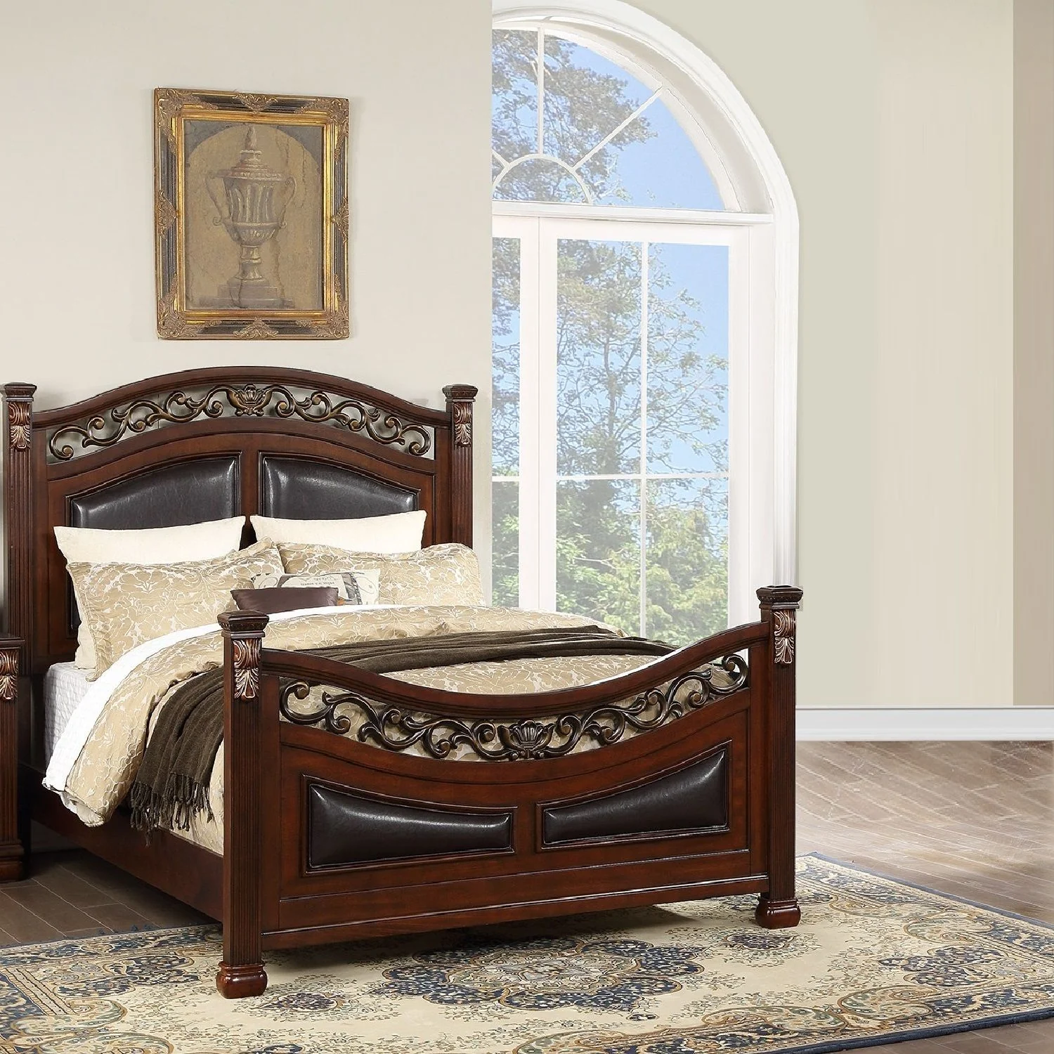 Bed Padded Headboard And Footboard - Image 4