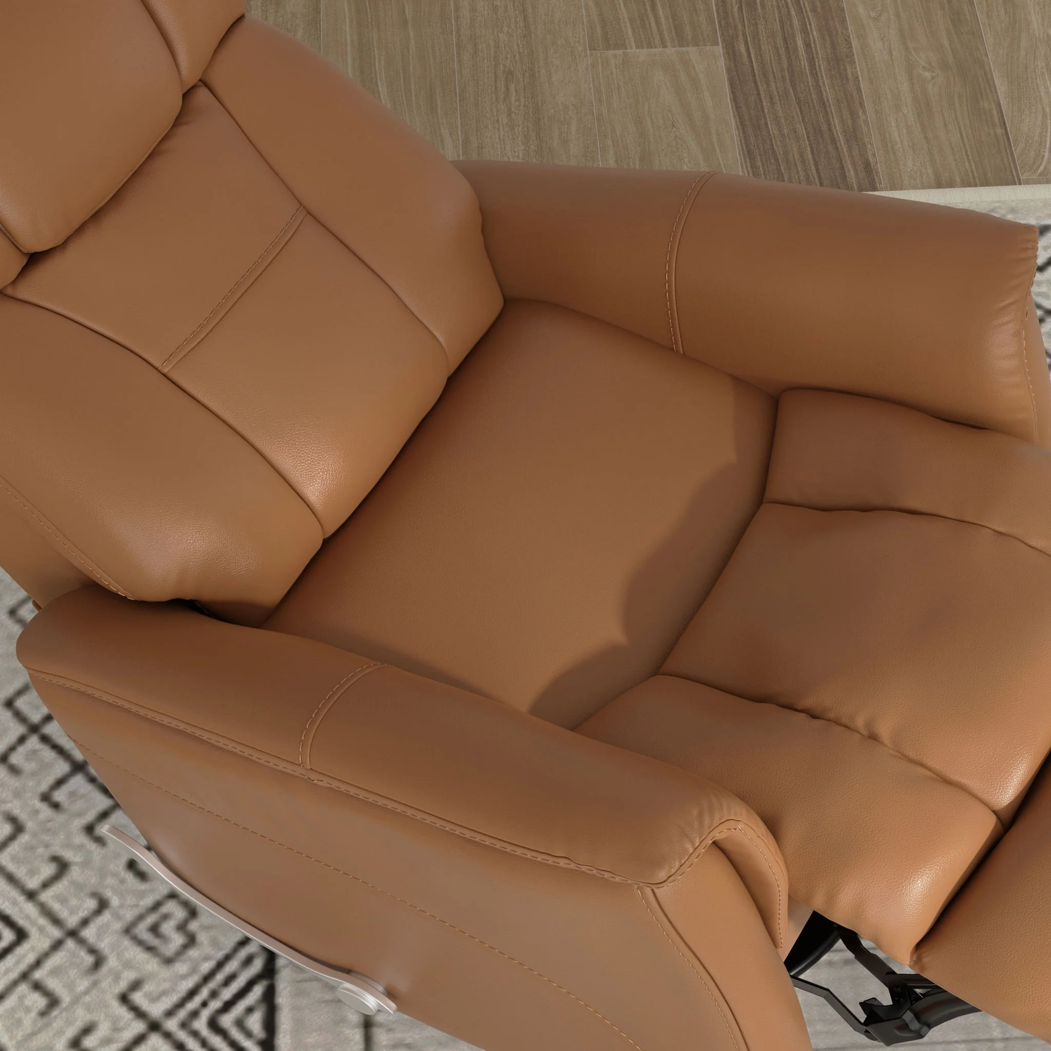 Bentley - Swivel Glider Recliner With Manual Adjustable Headrest & Footrest - Image 13