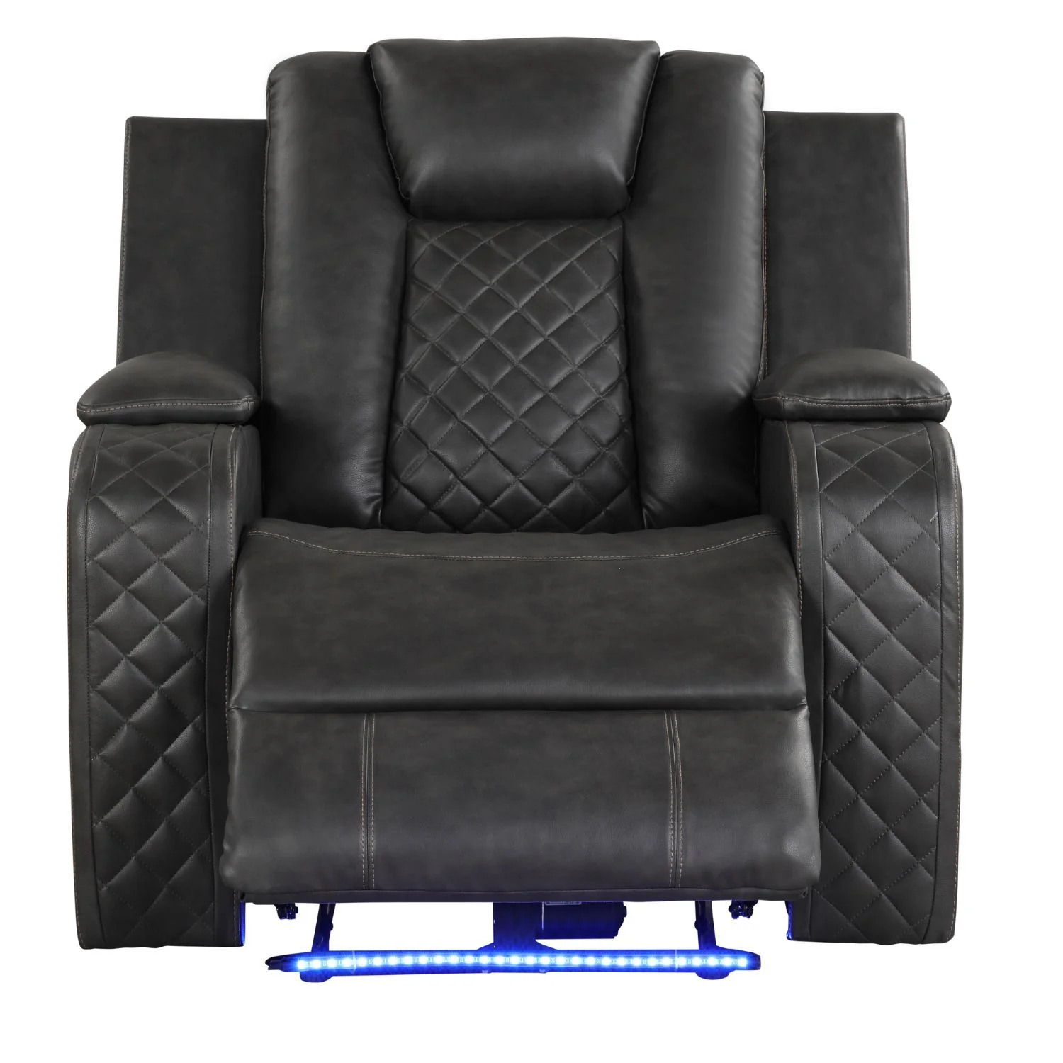 Benz - LED & Power Recliner Chair With Adjustable Headrest - Image 11