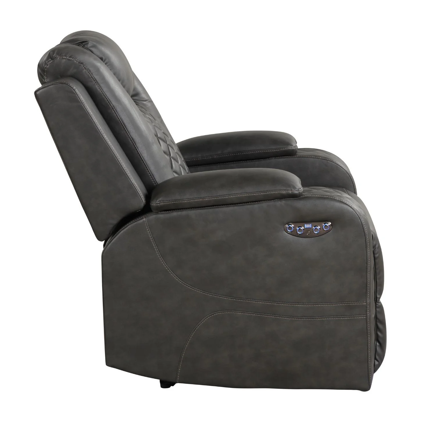 Benz - LED & Power Recliner Chair With Adjustable Headrest - Image 14