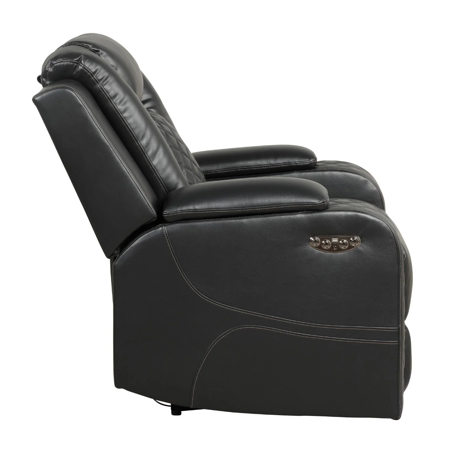 Benz - LED & Power Recliner Chair With Adjustable Headrest - Image 17