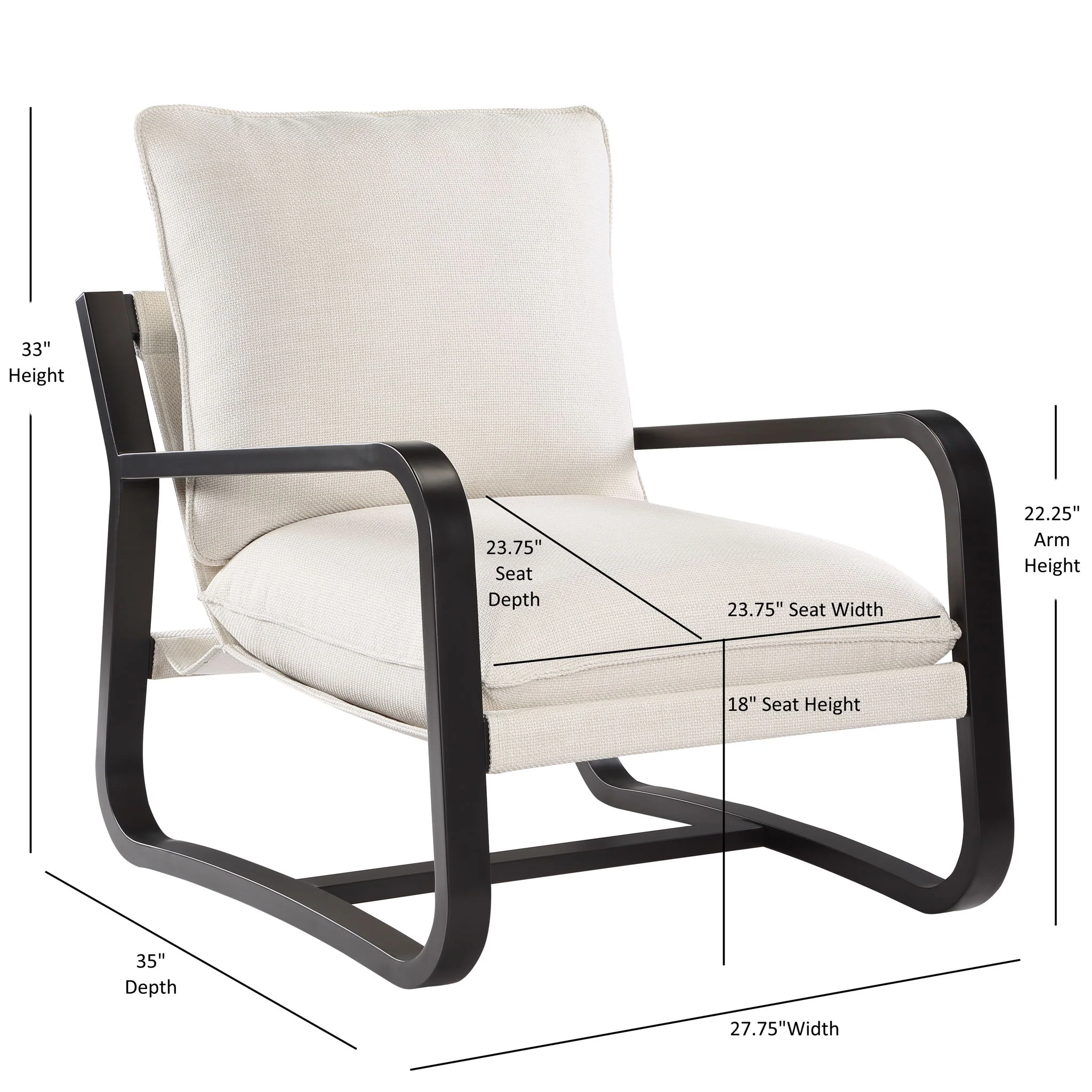 Blaire - Sling Chair - Image 6