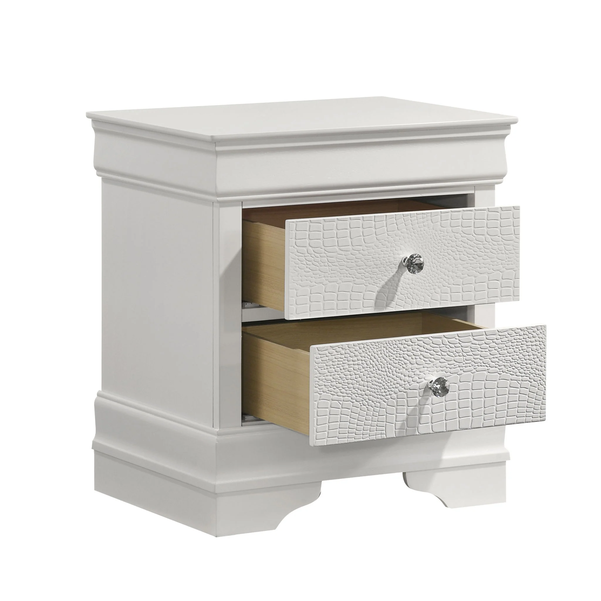 Blaze - 2 Drawer Modern Nightstand - Image 11