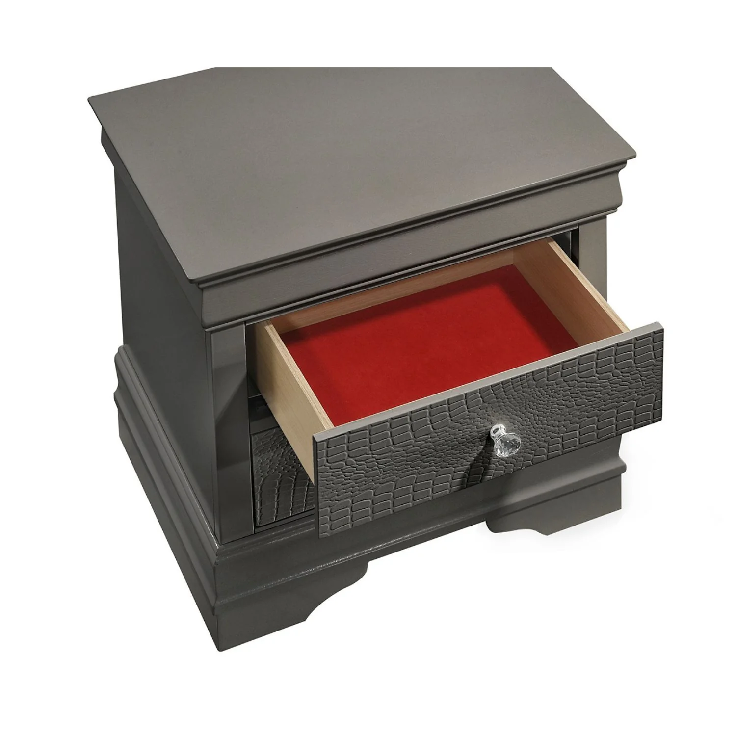 Blaze - 2 Drawer Modern Nightstand - Image 13