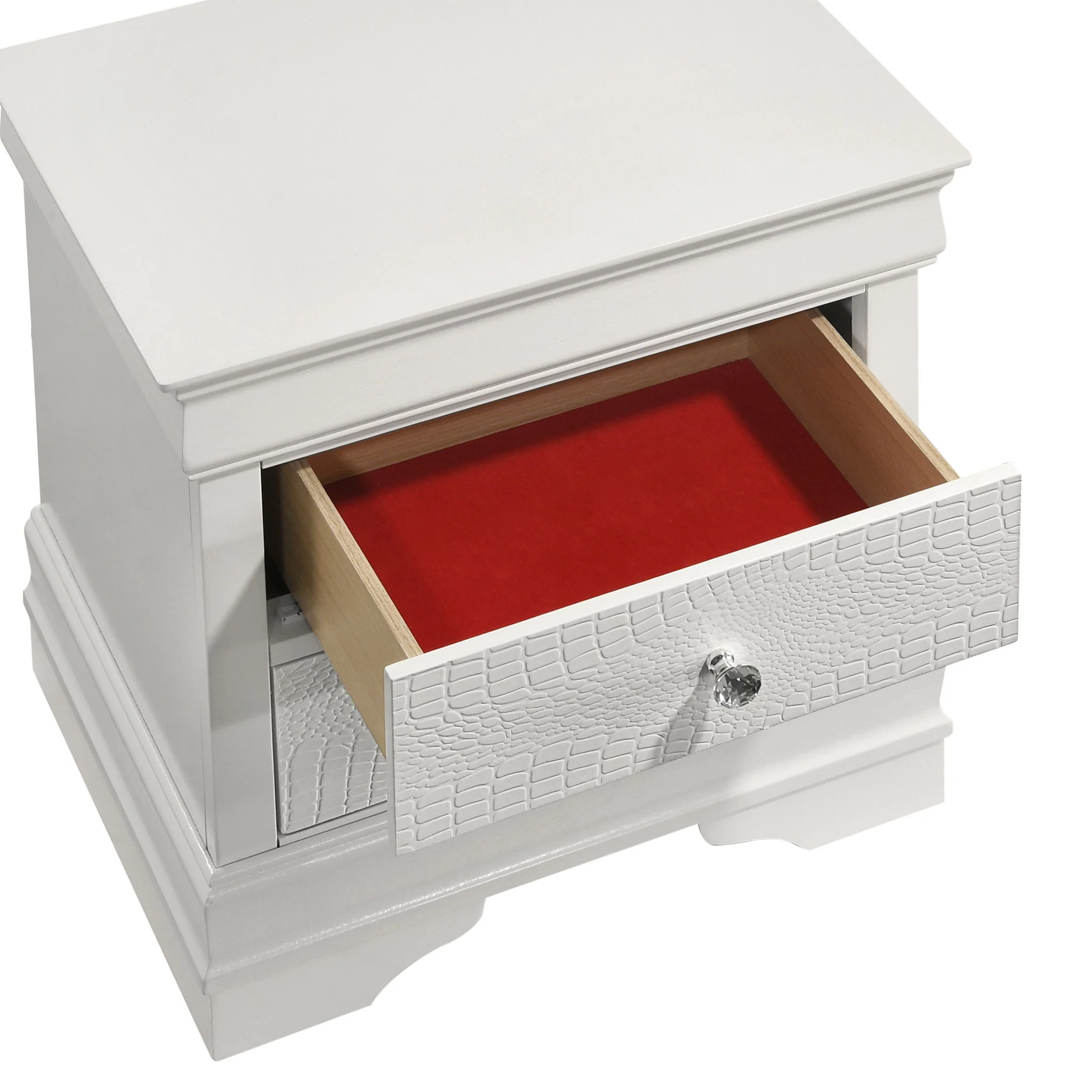 Blaze - 2 Drawer Modern Nightstand - Image 15