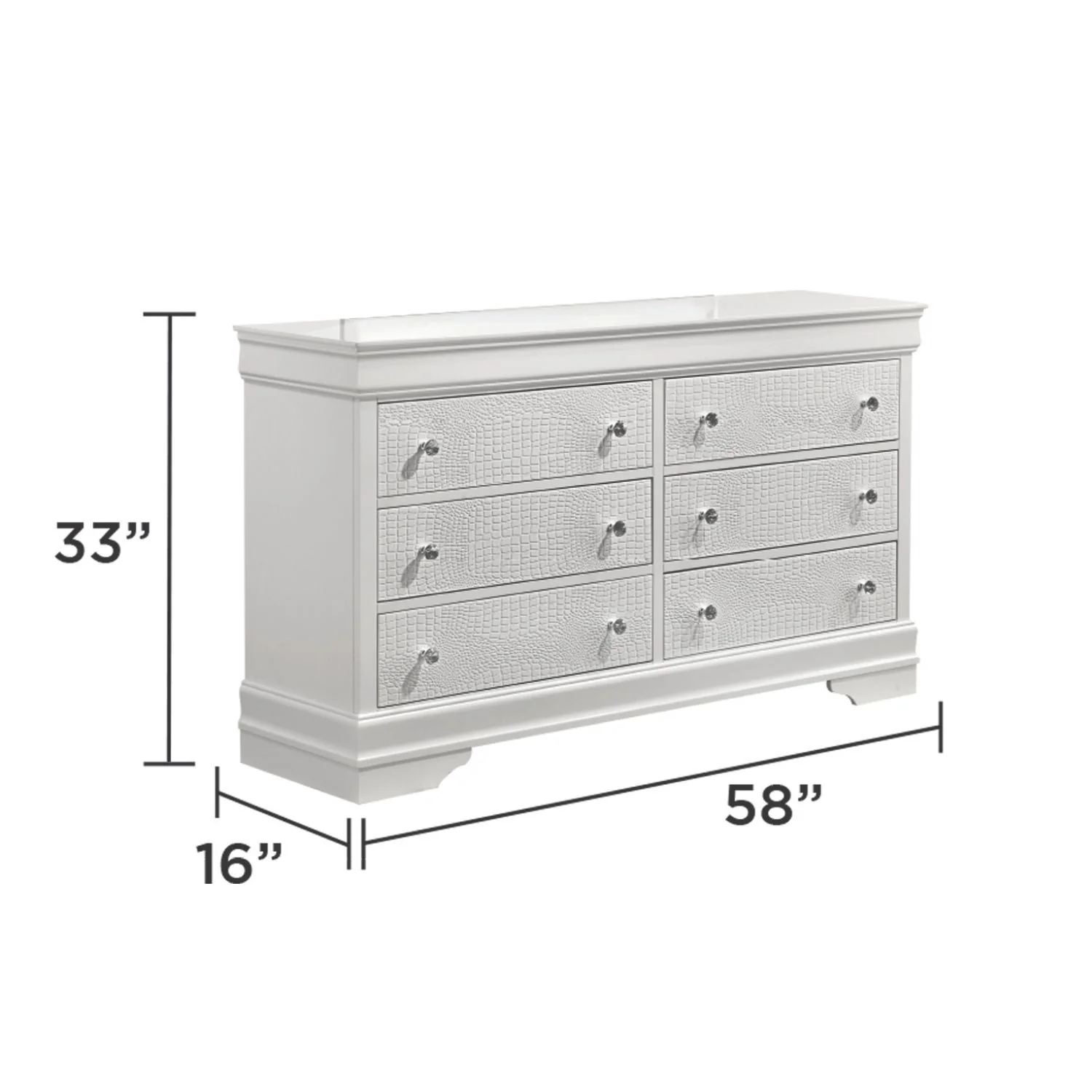 Blaze - 6 Drawer Dresser - Image 7