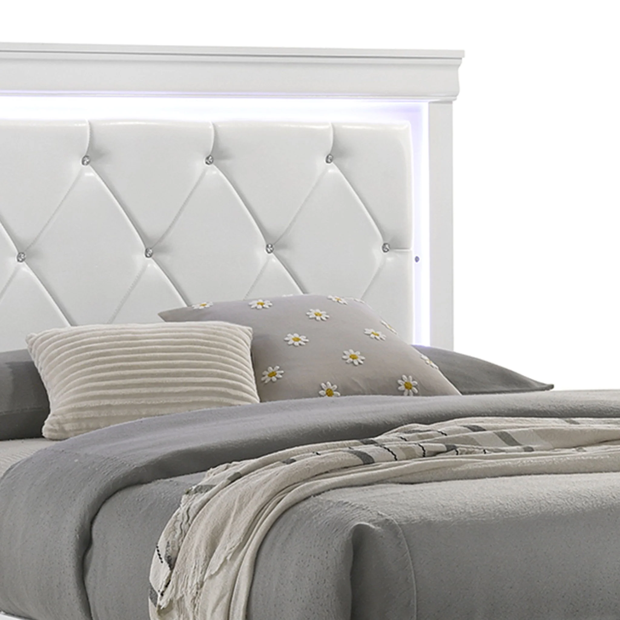 Blaze - Modern Bed With LED Headboard - Image 9