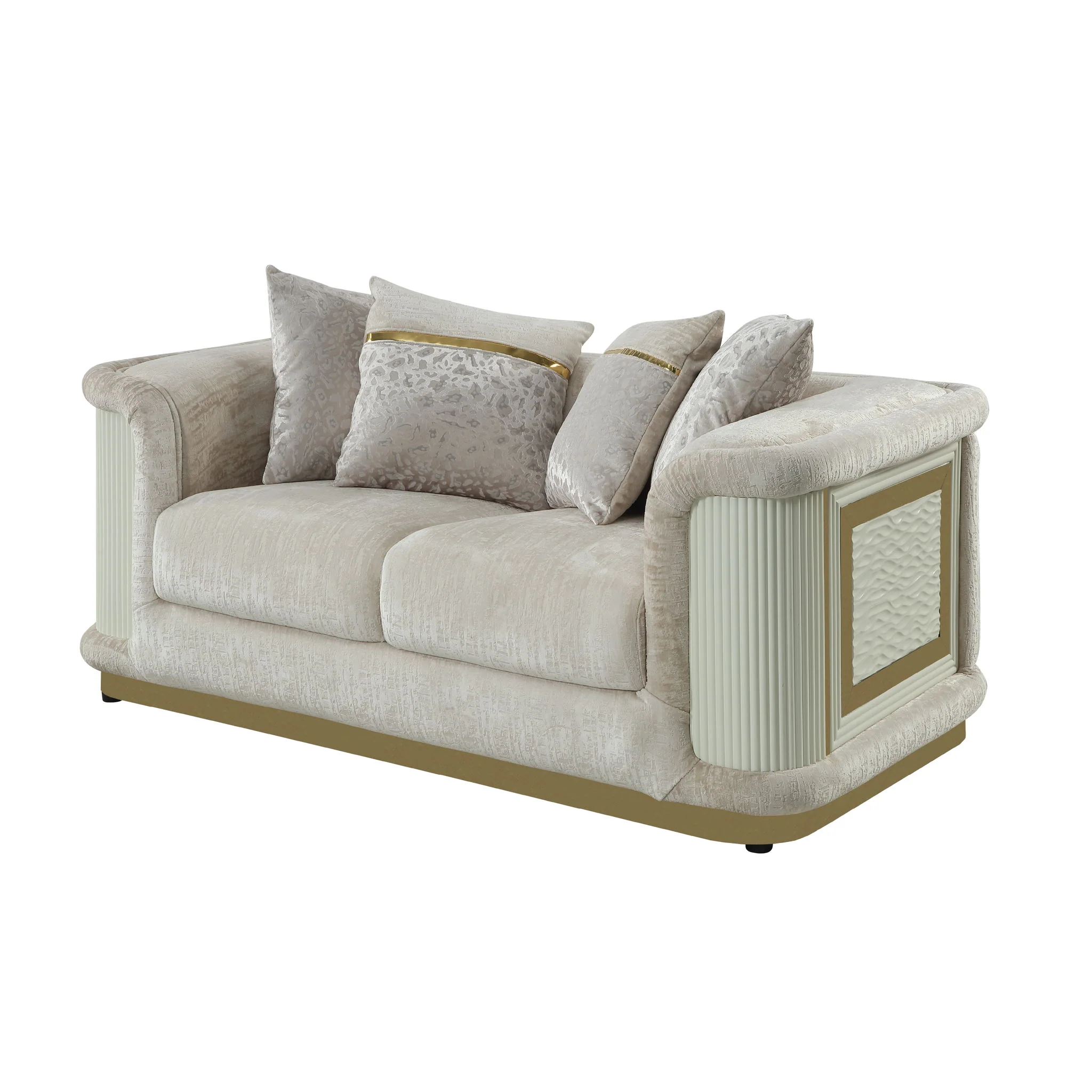Bona - Loveseat - Cream - Image 2
