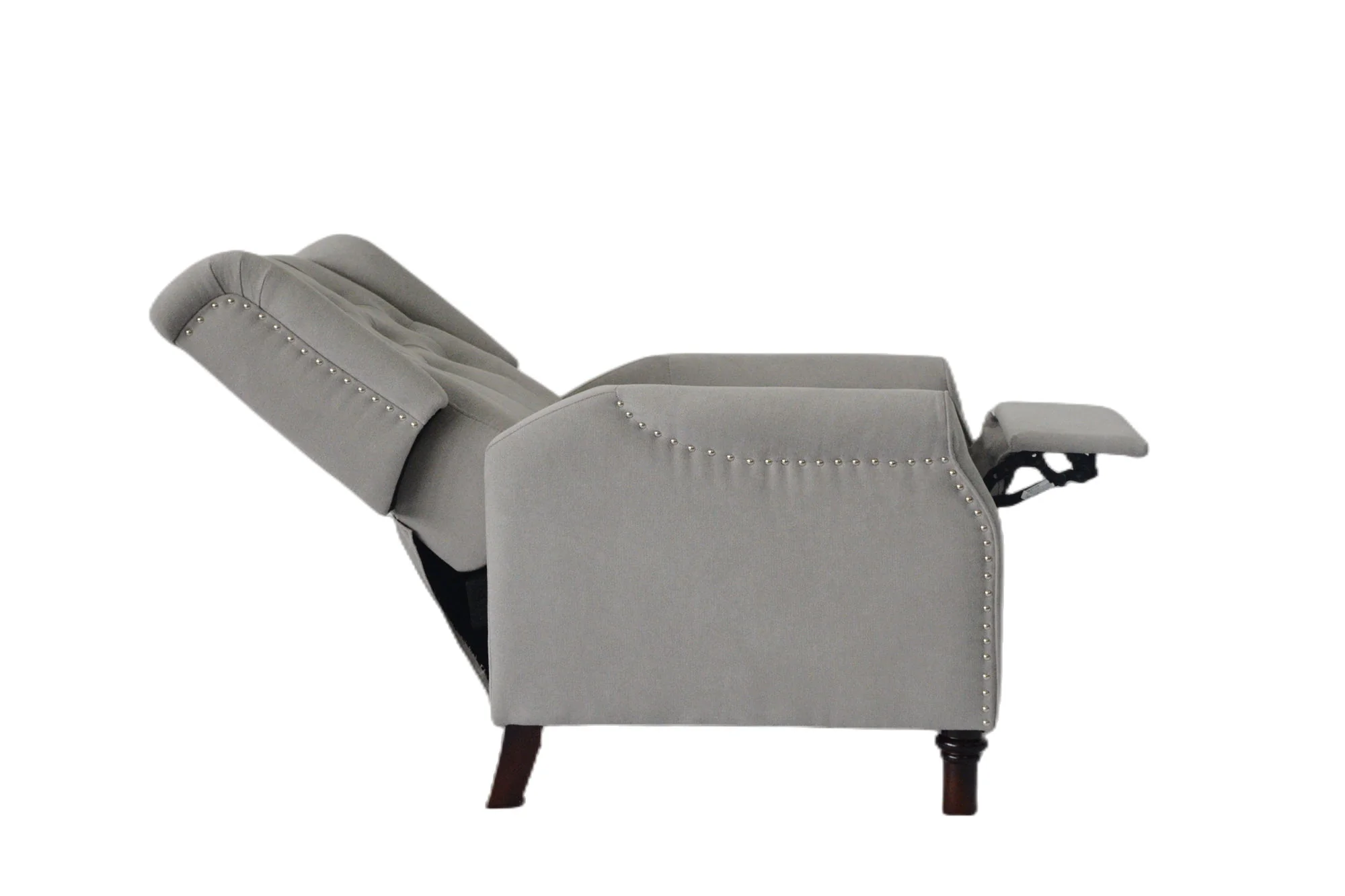 Brand New Recliner Sofa Cozy Soft Living Room Sofa Chair - Light Gray - Image 9