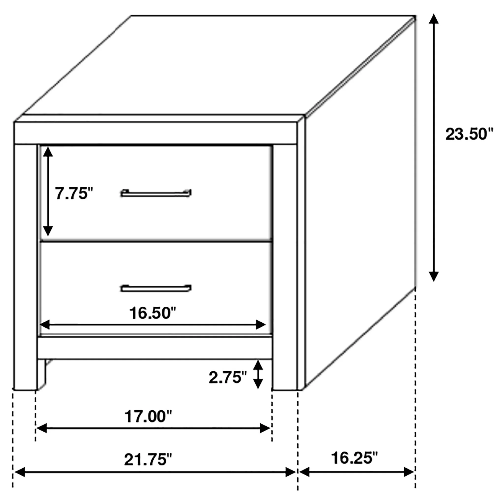 Brantford - 2 Drawer Nightstand - Image 16